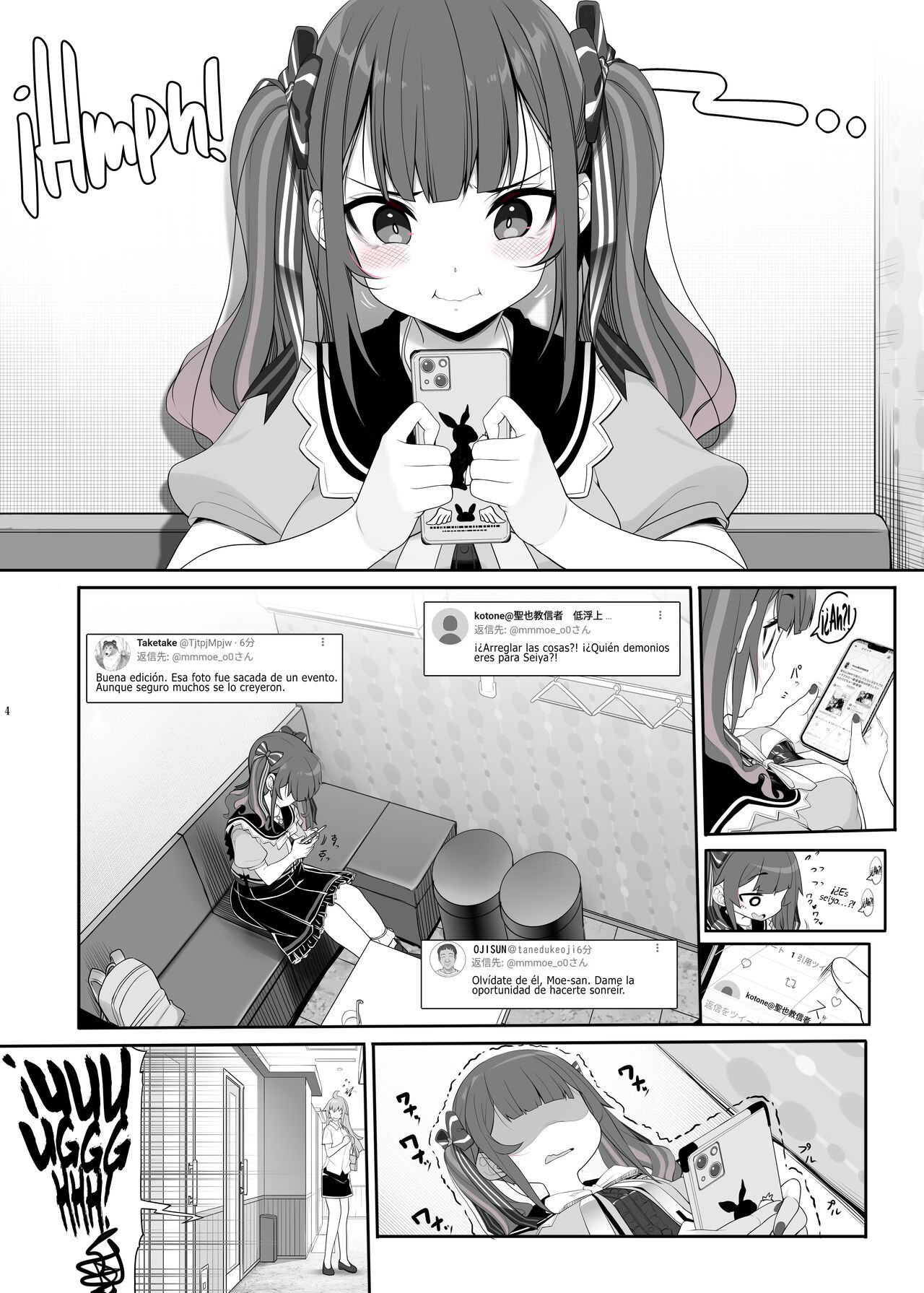 [Kirintei (Kirin Kakeru)] Jiraikei Joshi no Gyakunan Yodoushi Sex [Spanish] [Rakuen Translations] [Digital] 图片编号 4