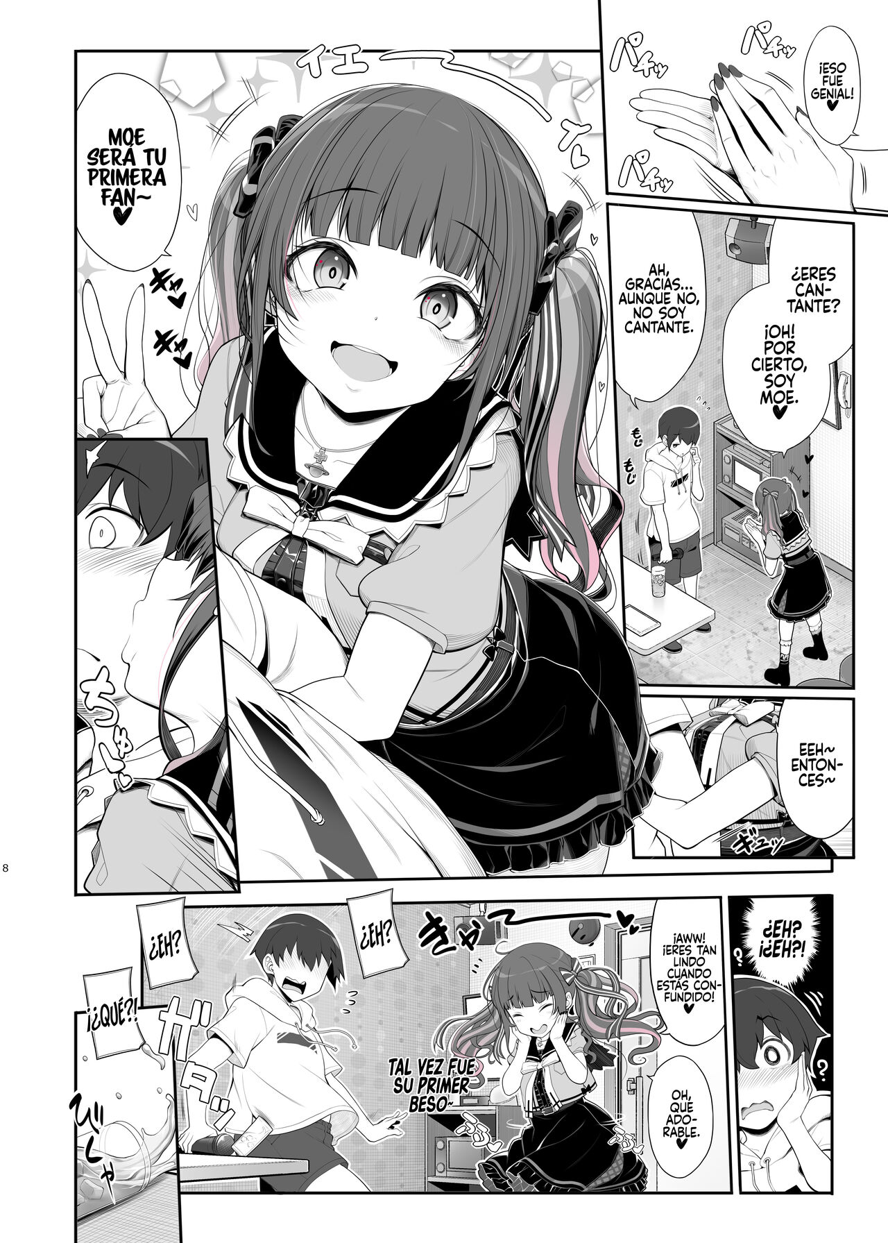 [Kirintei (Kirin Kakeru)] Jiraikei Joshi no Gyakunan Yodoushi Sex [Spanish] [Rakuen Translations] [Digital] 图片编号 8