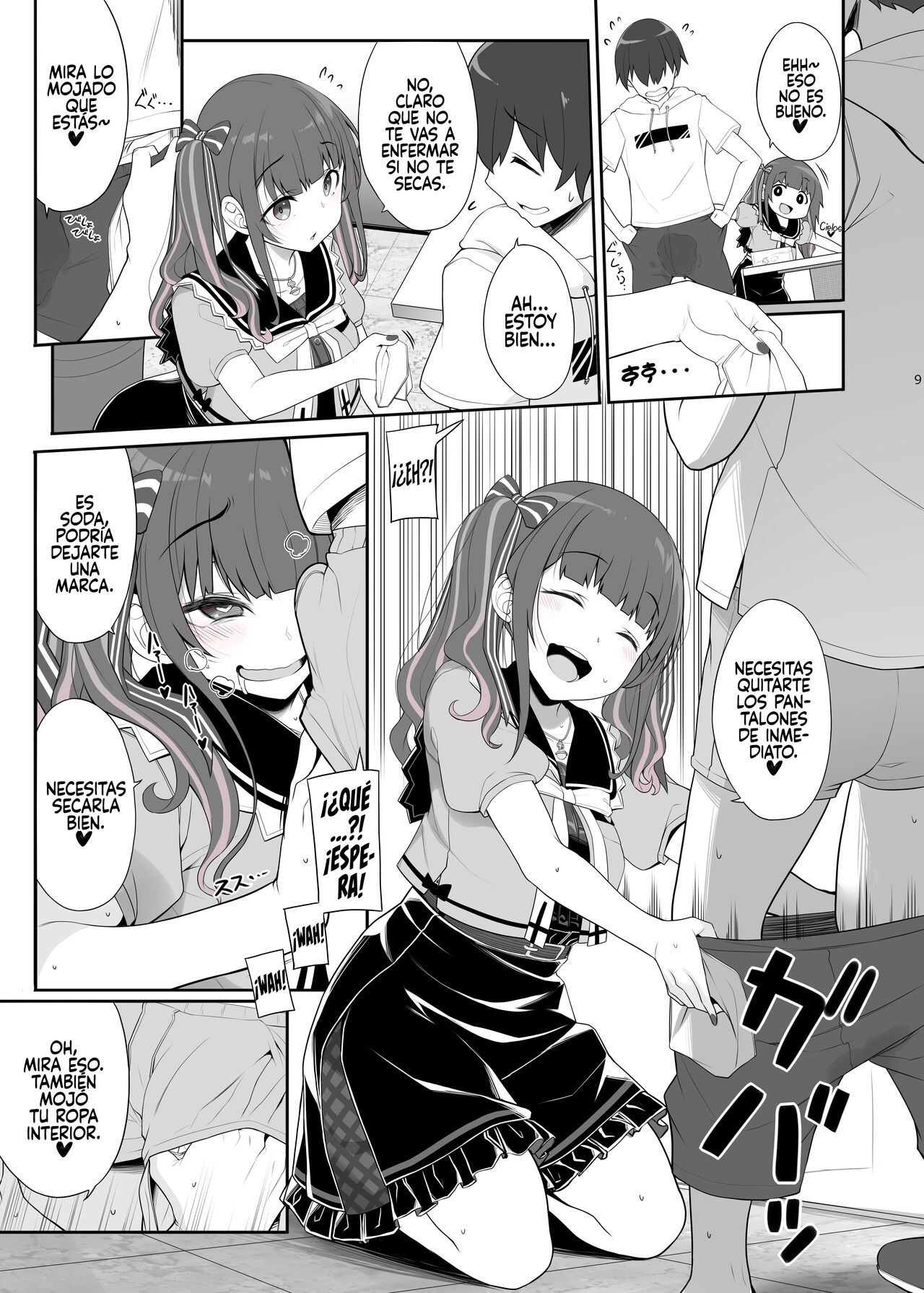 [Kirintei (Kirin Kakeru)] Jiraikei Joshi no Gyakunan Yodoushi Sex [Spanish] [Rakuen Translations] [Digital] 图片编号 9