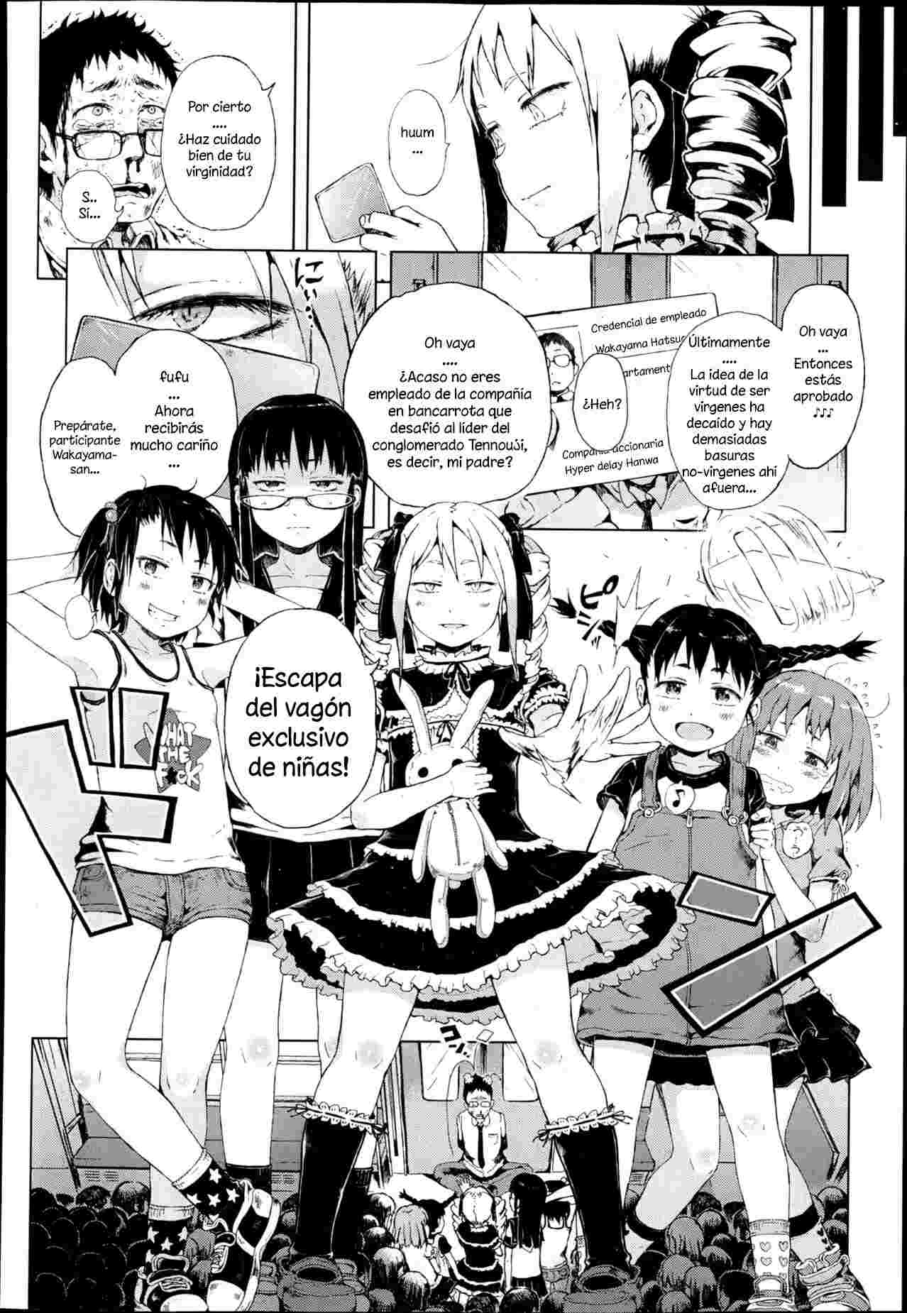 Dasshutsu! Chibikko Senyou Sharyou Zenpen | Escape! From The Lolitrain Ch. 1 imagen número 4