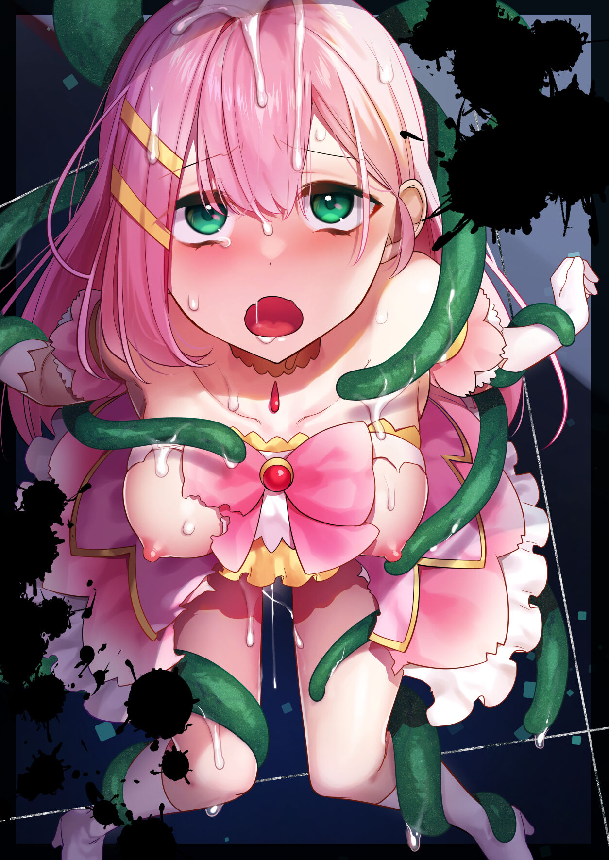 [U-RaL (Yamanashi Yuuya)] Aku no Tesaki ni Natta node. ~Mahou Shoujo o Ryoujoku Shimasu~ [Chinese] 图片编号 48