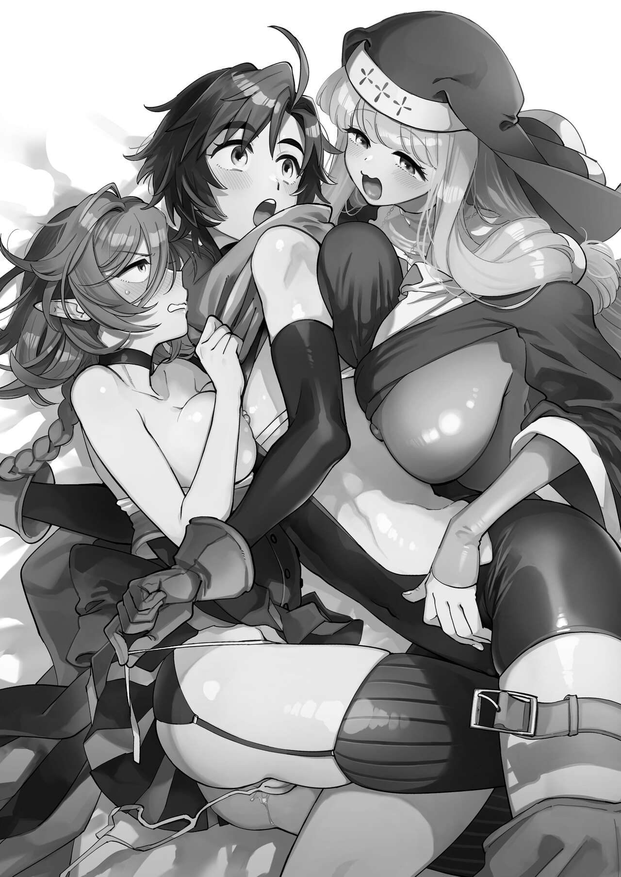 [その他大勢Z (ゆかたろ)] なかよし女冒険者は夜になると宿屋でめちゃくちゃえっちする [沒有漢化] [DL版] Bildnummer 3