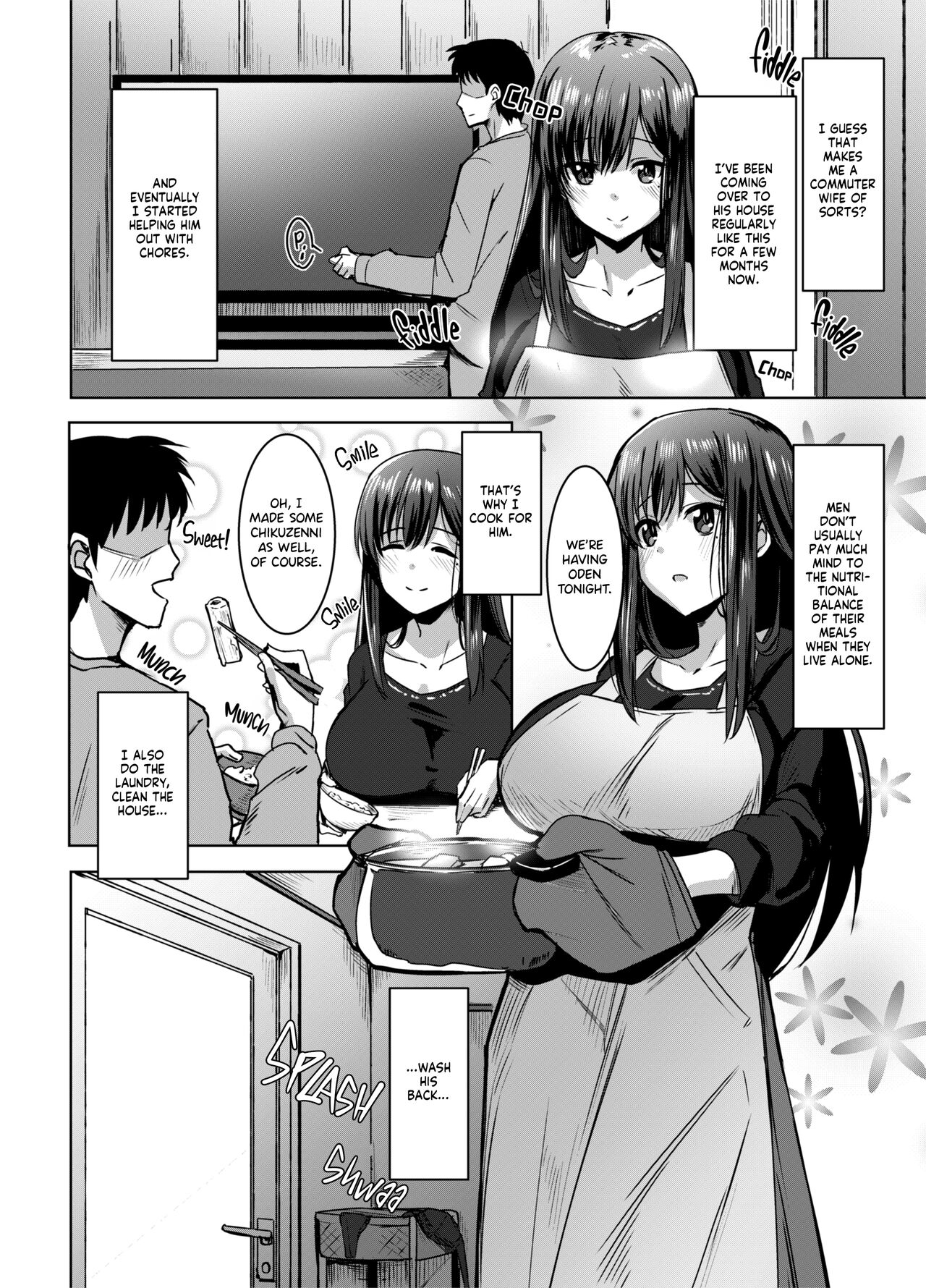 [Shouyu no Sato (Kirishima Ayu)] Kayoizuma no Miboujin | The Commuting Widow (Alice Gear Aegis) [English] [Shiromaru] [Digital] image number 3