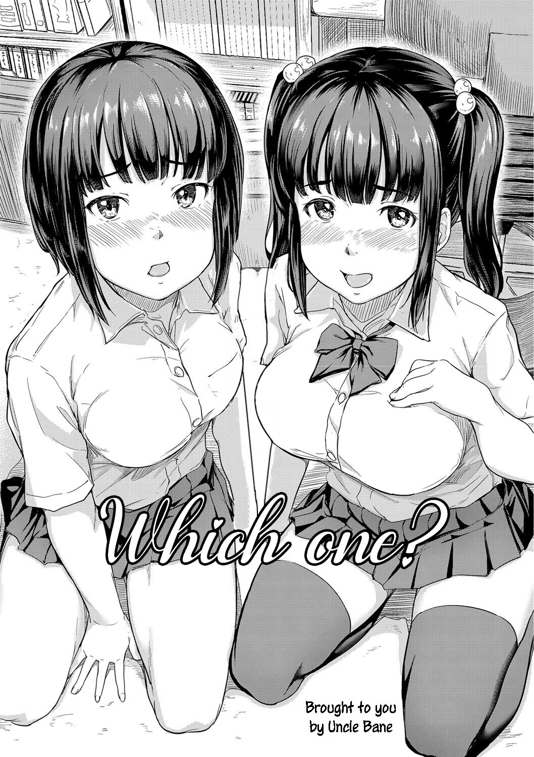 [Ohmori] Docchi to Suru? | Which One? (Bishoujo Maniacs) [English] [Uncle Bane] image number 2