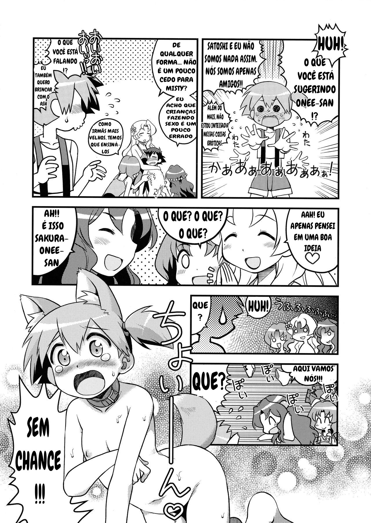 (COMIC1☆11) [Utahime (Izumi Masashi)] Kasumi no Wanwan Friends (Pokémon) [Portuguese-BR] 이미지 번호 7