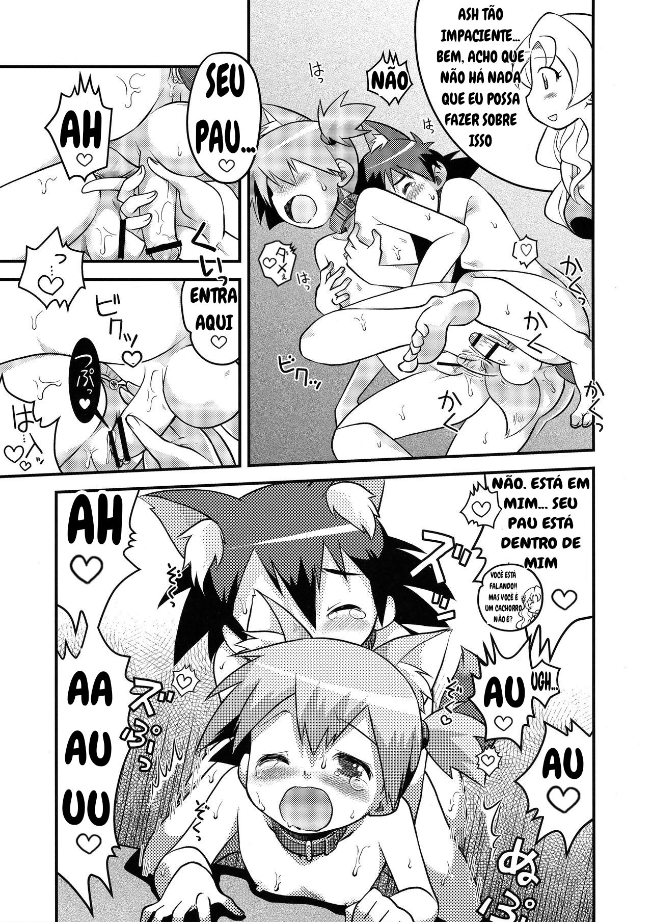(COMIC1☆11) [Utahime (Izumi Masashi)] Kasumi no Wanwan Friends (Pokémon) [Portuguese-BR] 이미지 번호 10