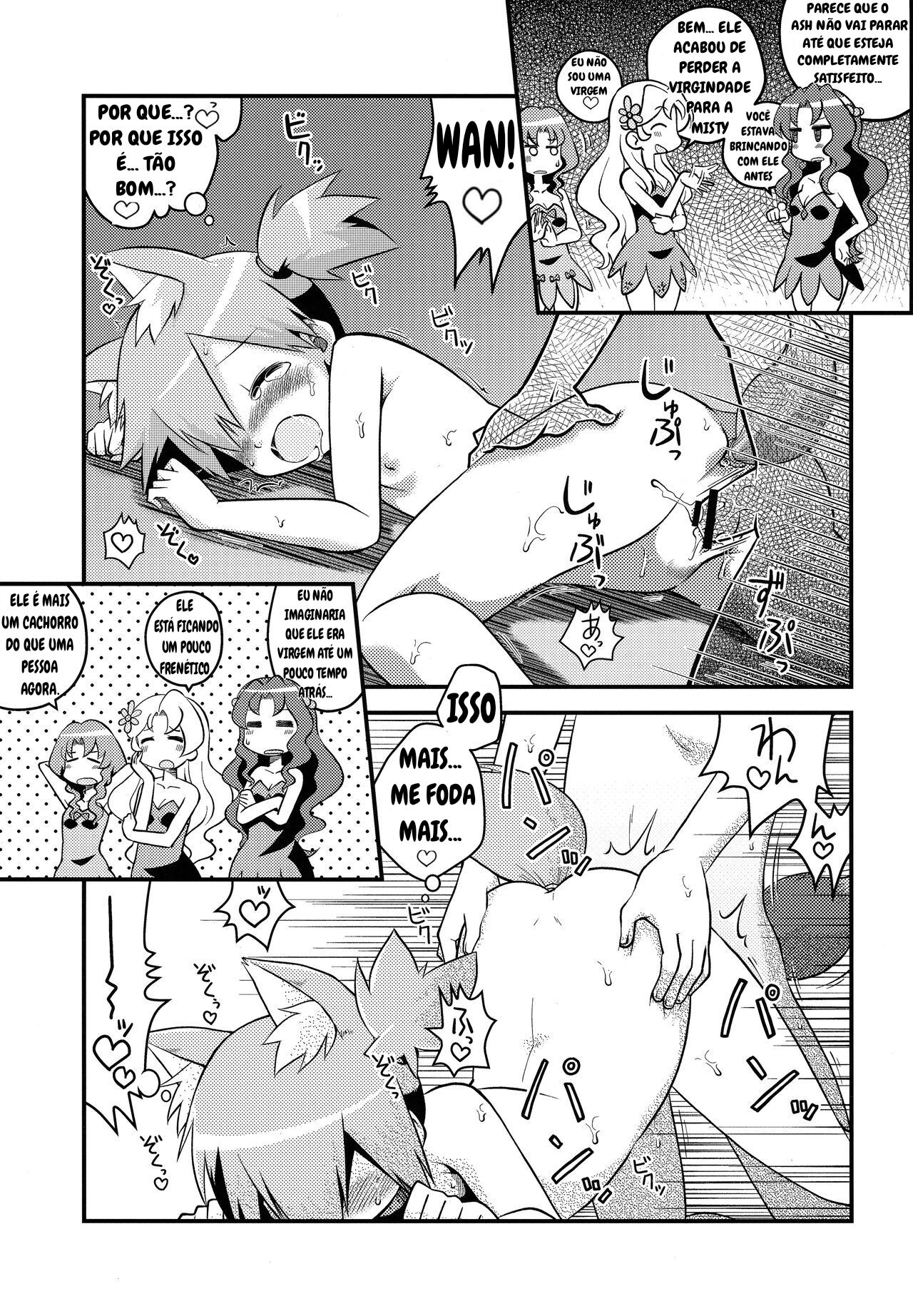 (COMIC1☆11) [Utahime (Izumi Masashi)] Kasumi no Wanwan Friends (Pokémon) [Portuguese-BR] 이미지 번호 12