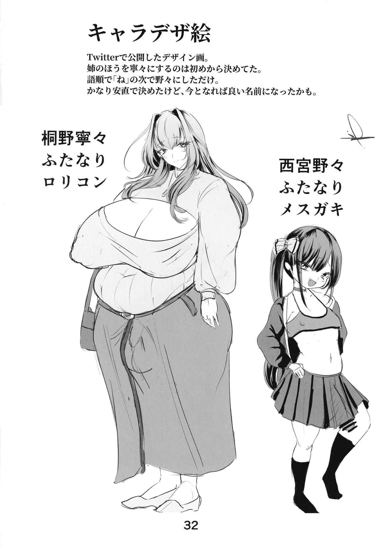 (Futaket 30) [Q - MODEL (ZIRAN, Black-tan, Shimoda)] Mesugaki to Onee-san image number 32