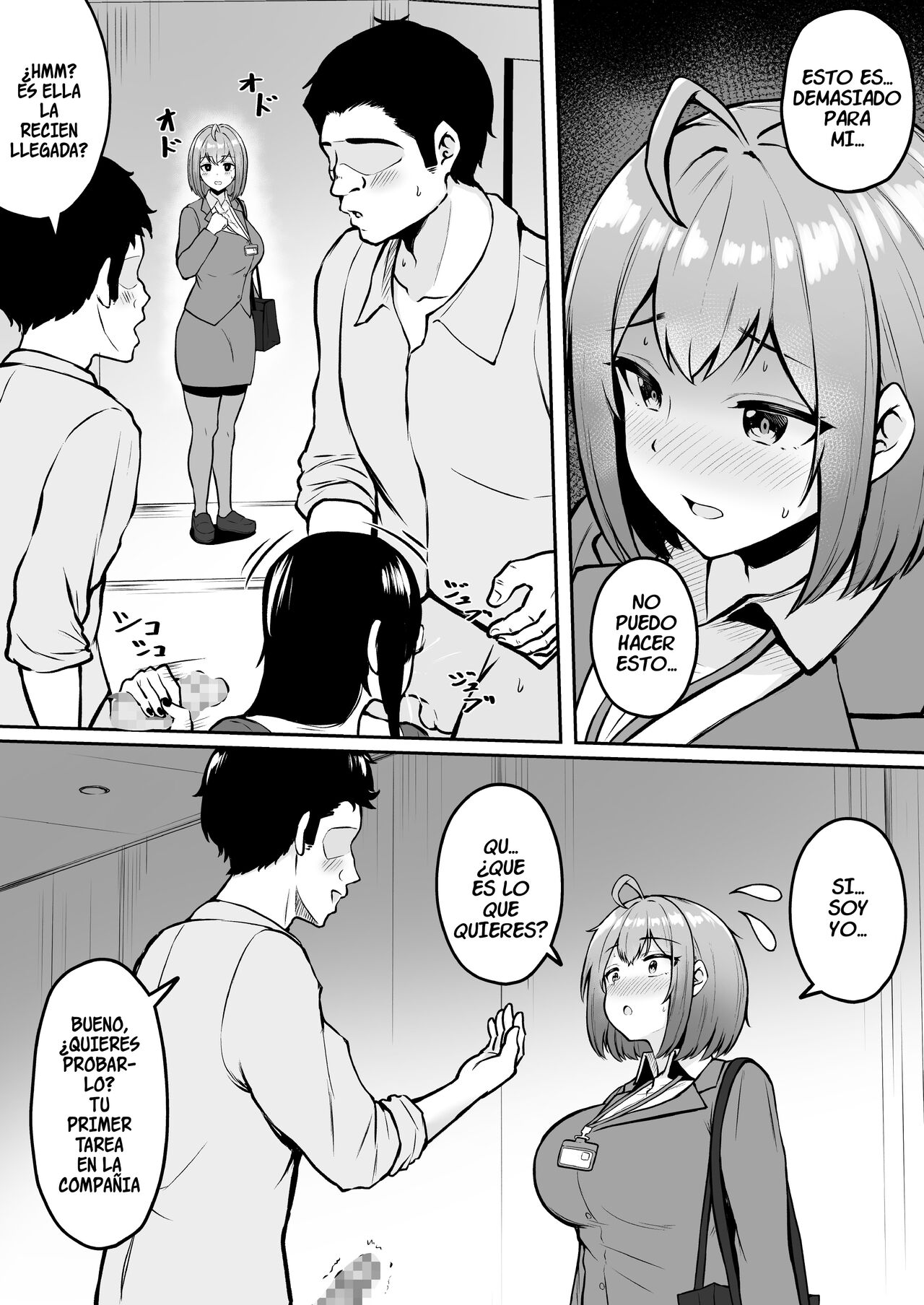 [Nekomimi to Kuro Mask (cielo)] Watashi no Haizoku Saki wa Seishori-ka ~Kenshuu Hen~ [Spanish] [Bigdaddyscan] numero di immagine  13