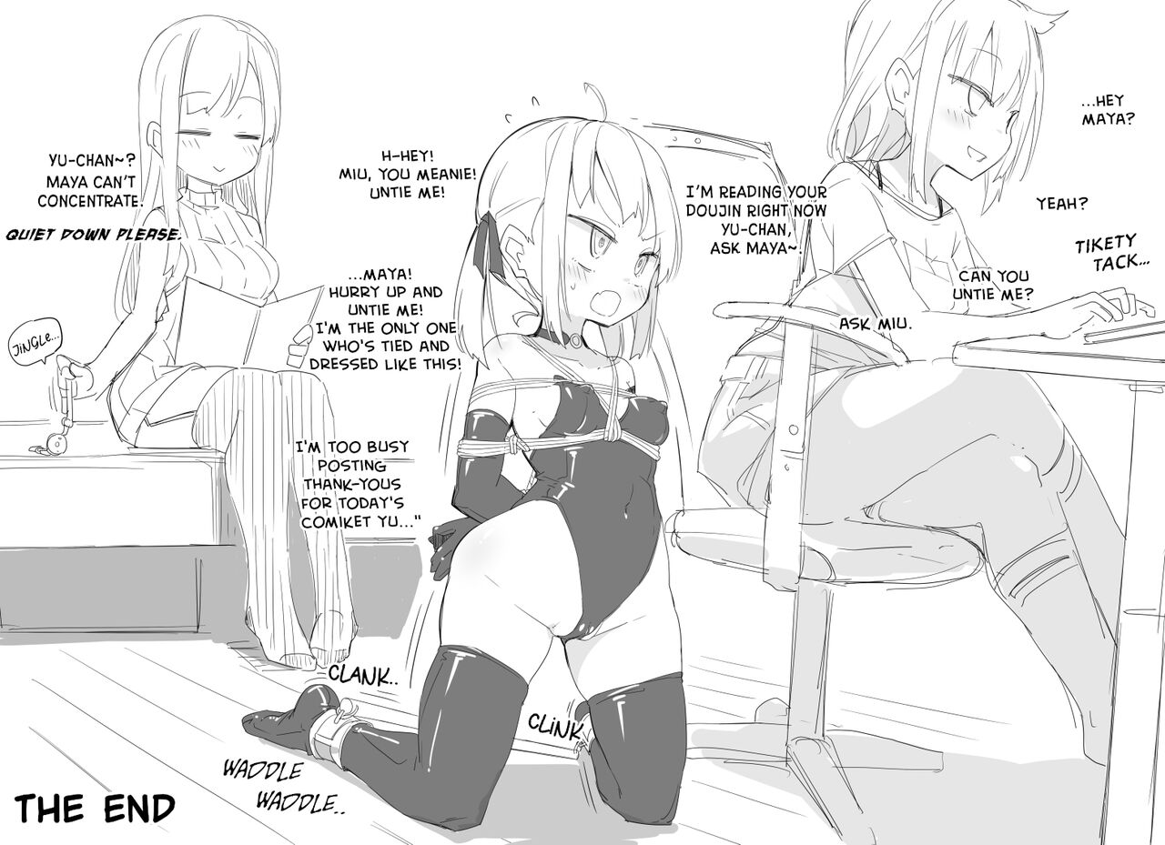 [ura_macoto] The Shut Up Shoot (Shy forced gag talk torture) [English] image number 23