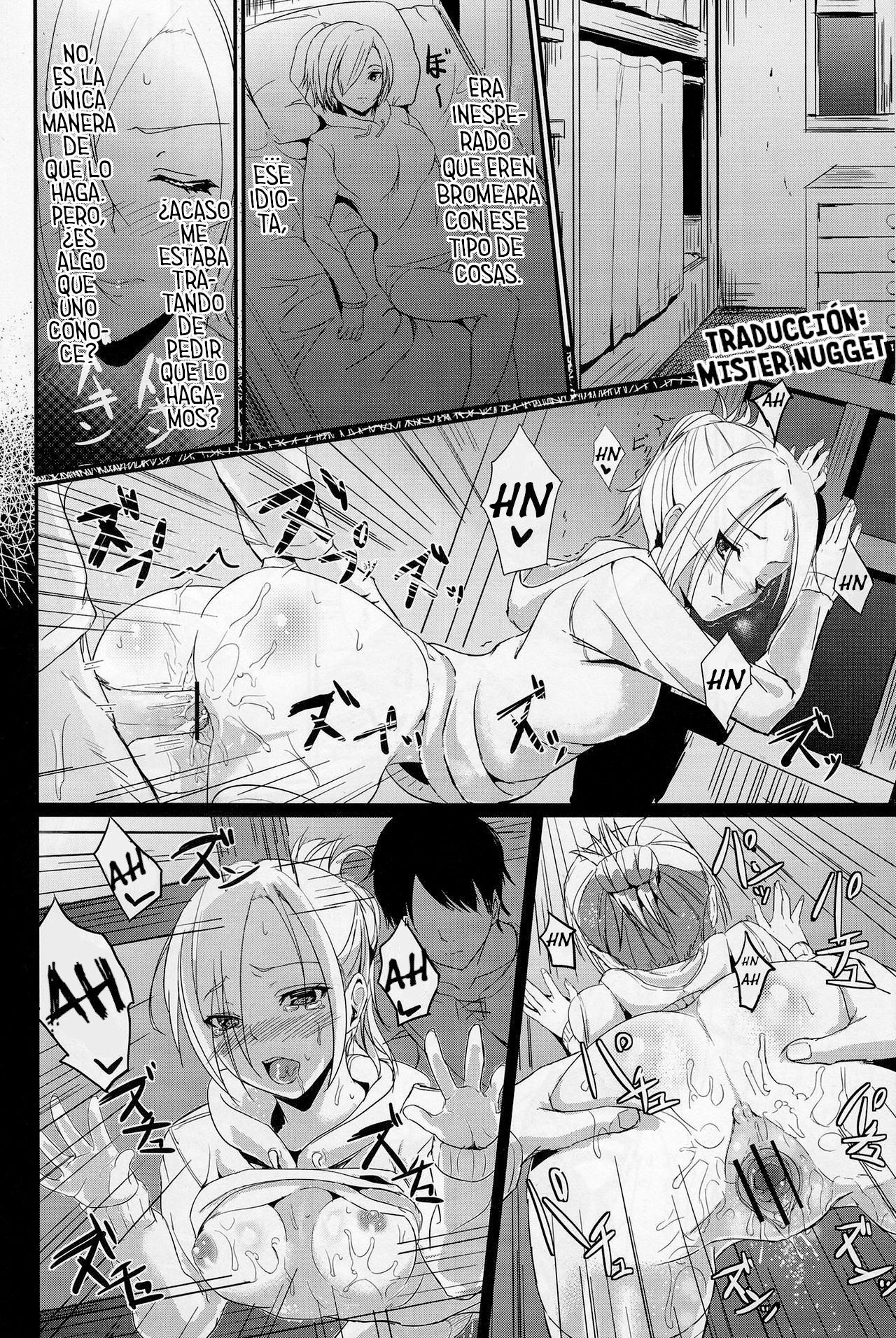 (SC60) [Kuroi Mikan no Naru Momo no Ki (Koromo)] Kitsuritsu no Kyochin (Shingeki no Kyojin) [Spanish] [Mr. Nugget] 이미지 번호 17