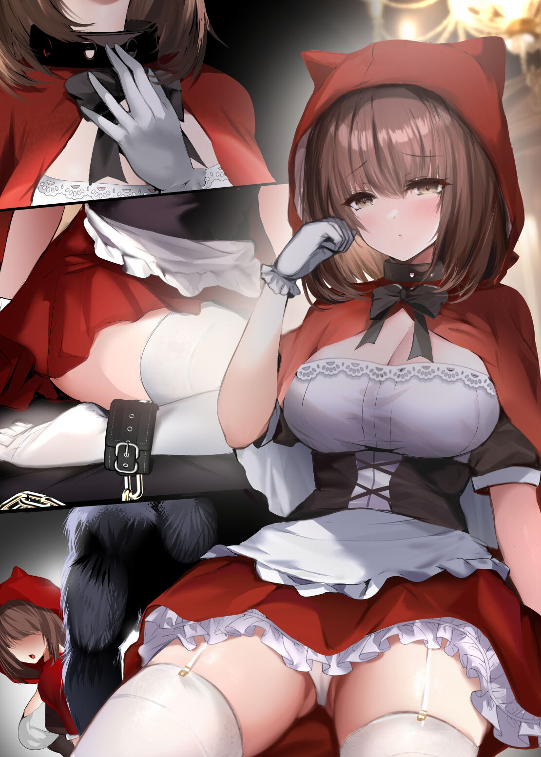 [感電少女注意報 (真冬)]おとぎよばなし-囚われの赤ずきん- изображение № 33