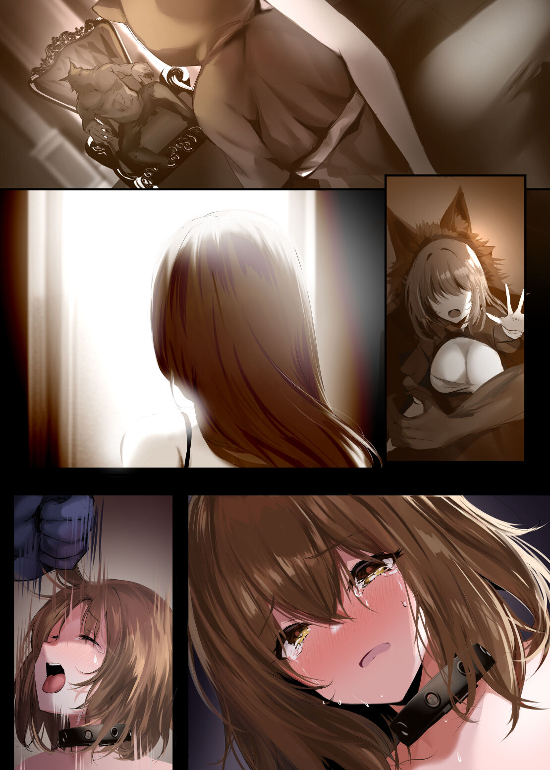 [感電少女注意報 (真冬)]おとぎよばなし-囚われの赤ずきん- изображение № 35