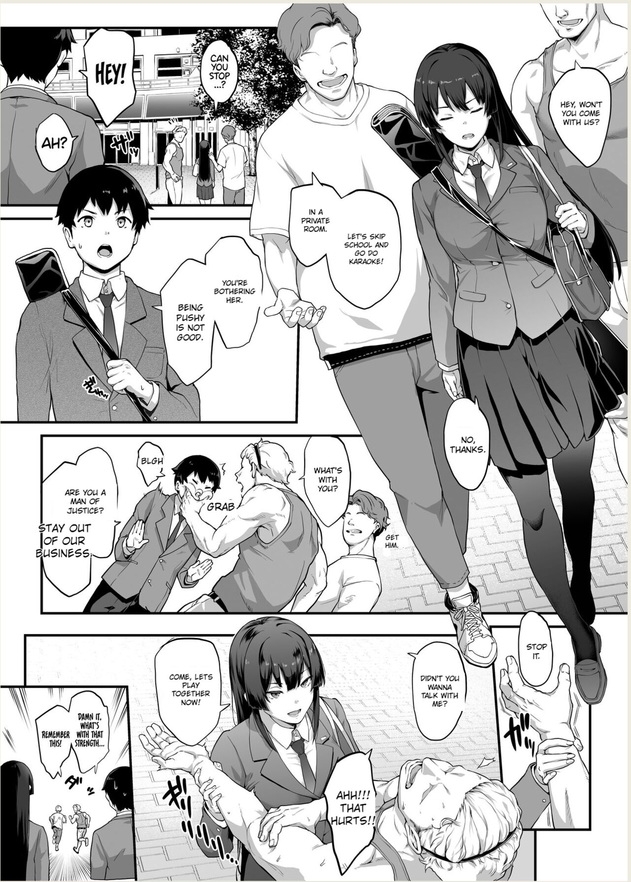 [Kaedeko] Kendoubu Shushou de Osananajimi no Bijin de Tsuyoi Boku no Kanojo ga, Charao ni Assari Otosareru Wake ga Nai [Ongoing] [English] {Eunitix Translate} 画像番号 1