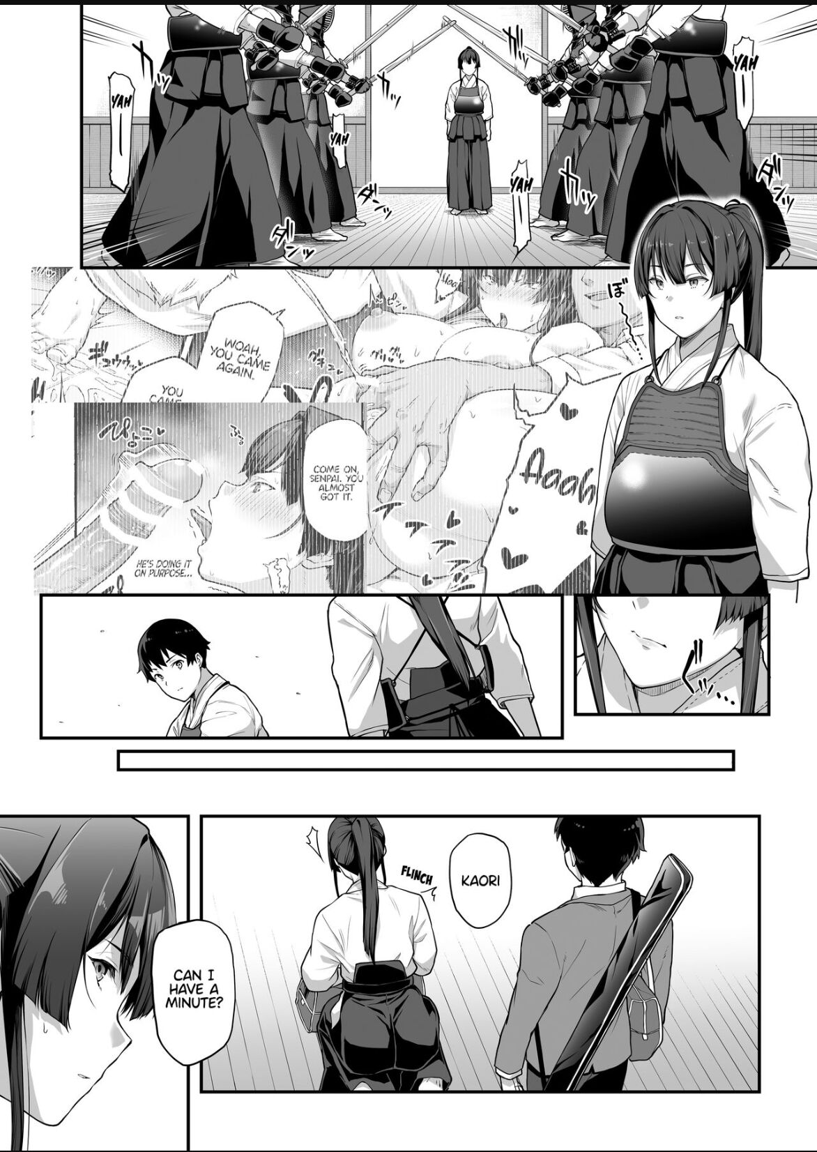 [Kaedeko] Kendoubu Shushou de Osananajimi no Bijin de Tsuyoi Boku no Kanojo ga, Charao ni Assari Otosareru Wake ga Nai [Ongoing] [English] {Eunitix Translate} 画像番号 28
