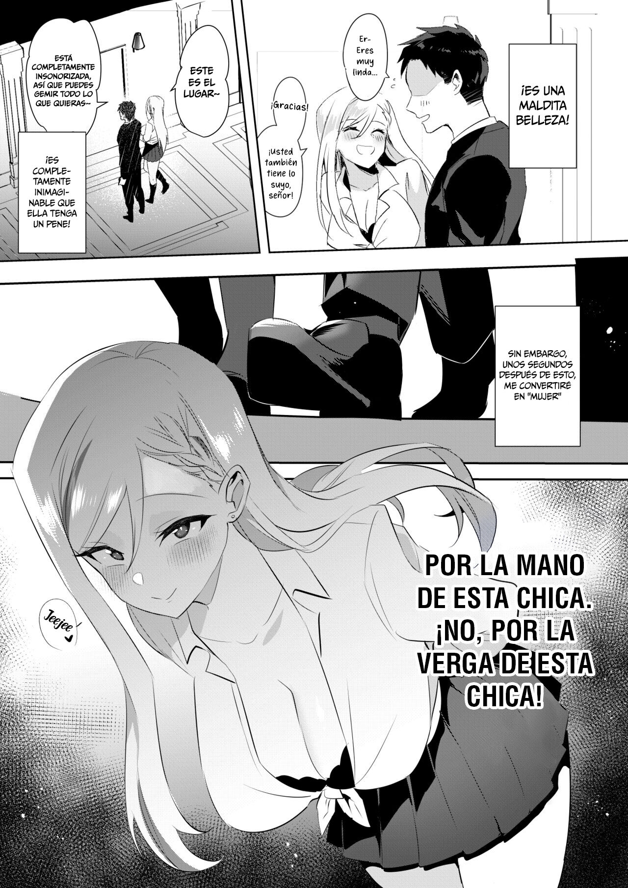 [Yumaya-san (Yuma)] Uwasa no Futanari Gyaku Anal Fuuzoku [Spanish] [Traducciones de Willard] [Digital] numero di immagine  6