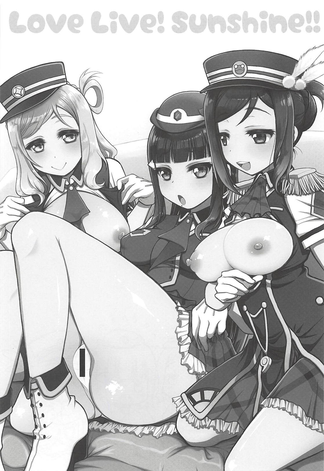 (C93) [Jyaraya (Morishima Petit)] Hadairo Sunshine ~Sannensei Hen~ (Love Live! Sunshine!!) [Spanish] [L24scan] imagen número 2