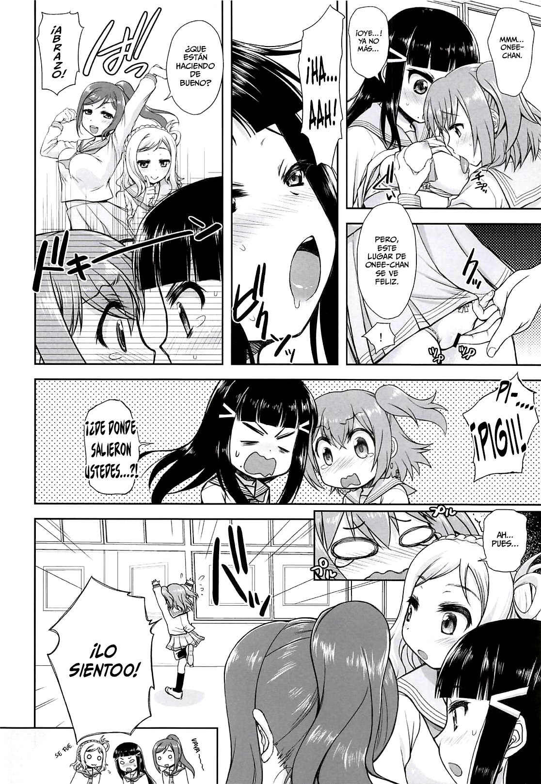 (C93) [Jyaraya (Morishima Petit)] Hadairo Sunshine ~Sannensei Hen~ (Love Live! Sunshine!!) [Spanish] [L24scan] imagen número 5