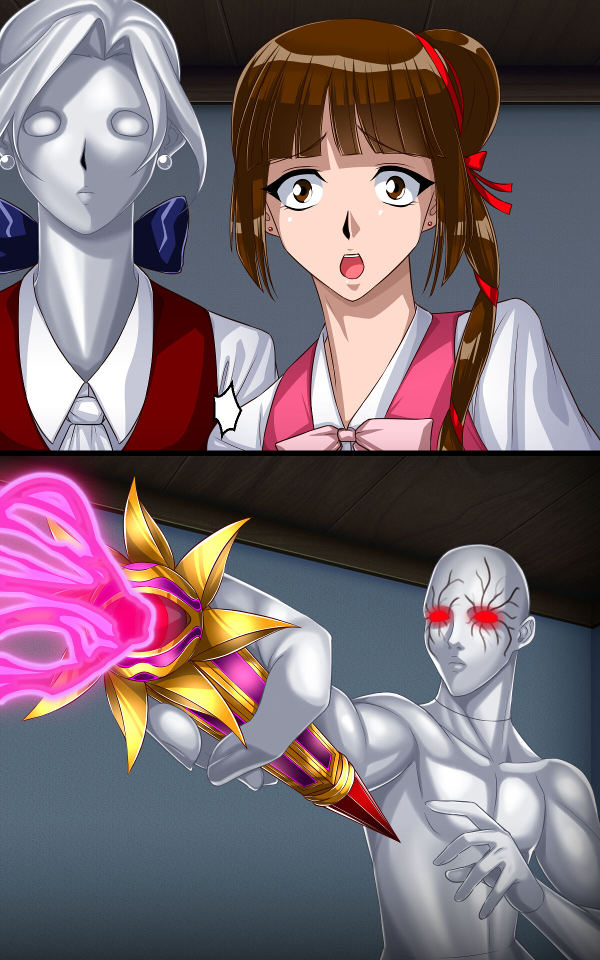 [Shinenkan (Toki)] Kaeriuchi ni Ai Mannequin ni Sareta Shoujo Ni (Vampire Princess Miyu) изображение № 27