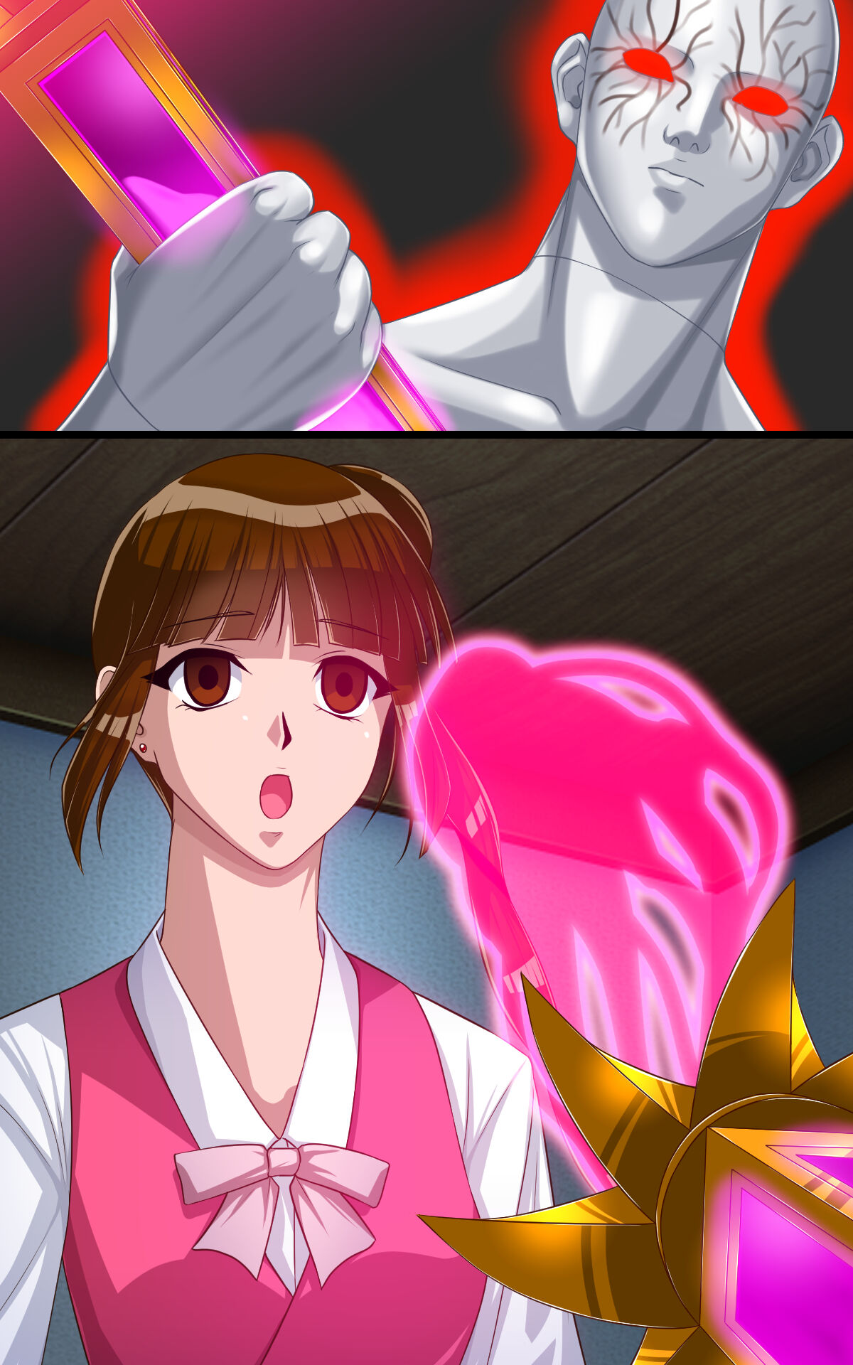 [Shinenkan (Toki)] Kaeriuchi ni Ai Mannequin ni Sareta Shoujo Ni (Vampire Princess Miyu) изображение № 29