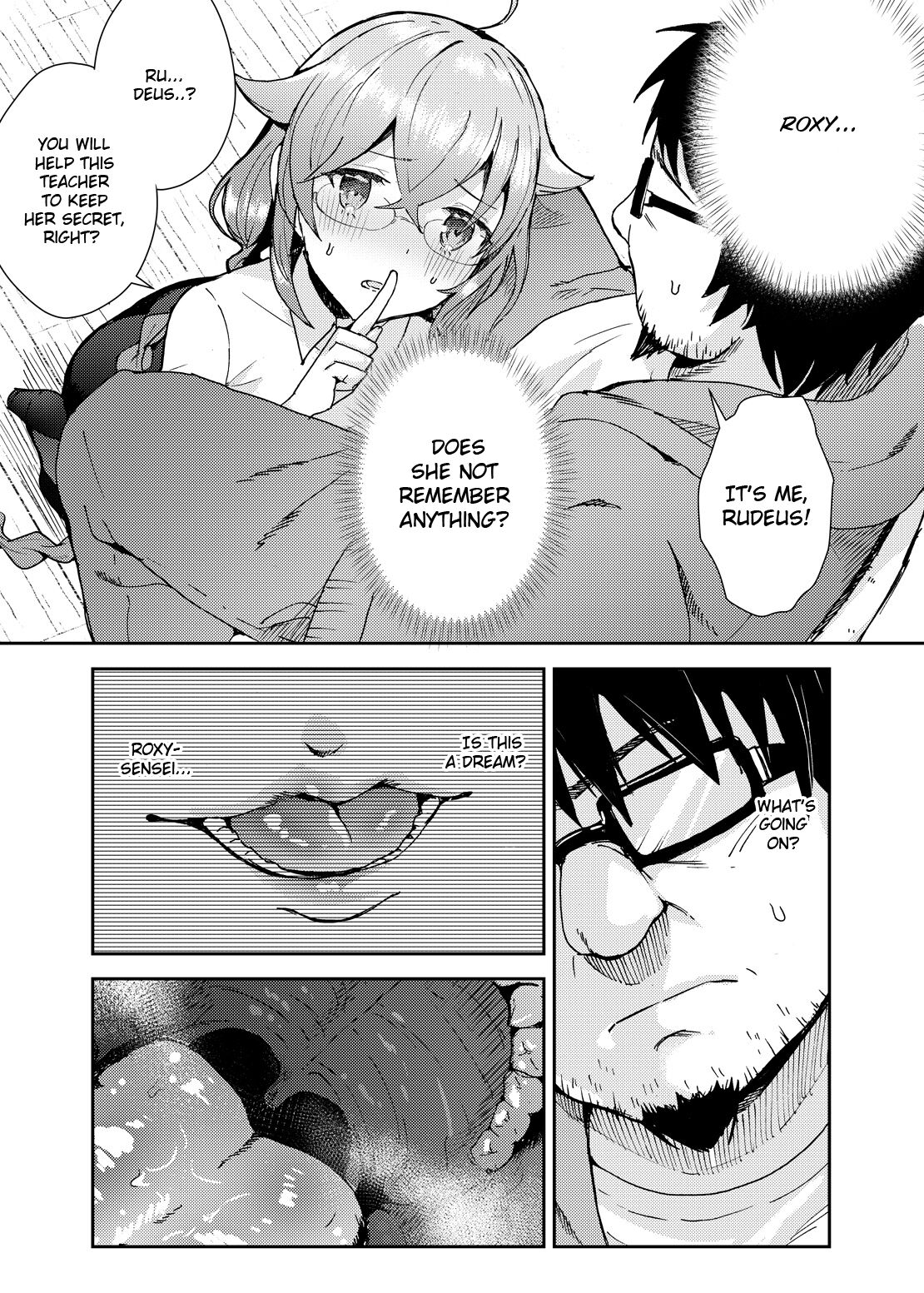 [Mugen Kouya (七一)] Roxy-sensei no Mizu Oukyu Majutsu Shidou Kyoushitsu | Roxy-sensei’s King Rank Water Magic Instruction Class (Mushoku Tensei ~Isekai Ittara Honki Dasu~) [English] [Digital] [Saki-Kotowari] 11eme image