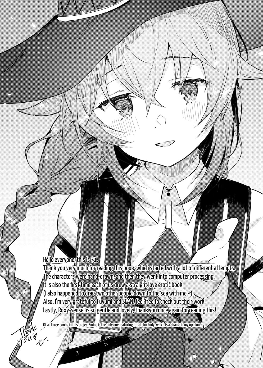 [Mugen Kouya (七一)] Roxy-sensei no Mizu Oukyu Majutsu Shidou Kyoushitsu | Roxy-sensei’s King Rank Water Magic Instruction Class (Mushoku Tensei ~Isekai Ittara Honki Dasu~) [English] [Digital] [Saki-Kotowari] 34eme image