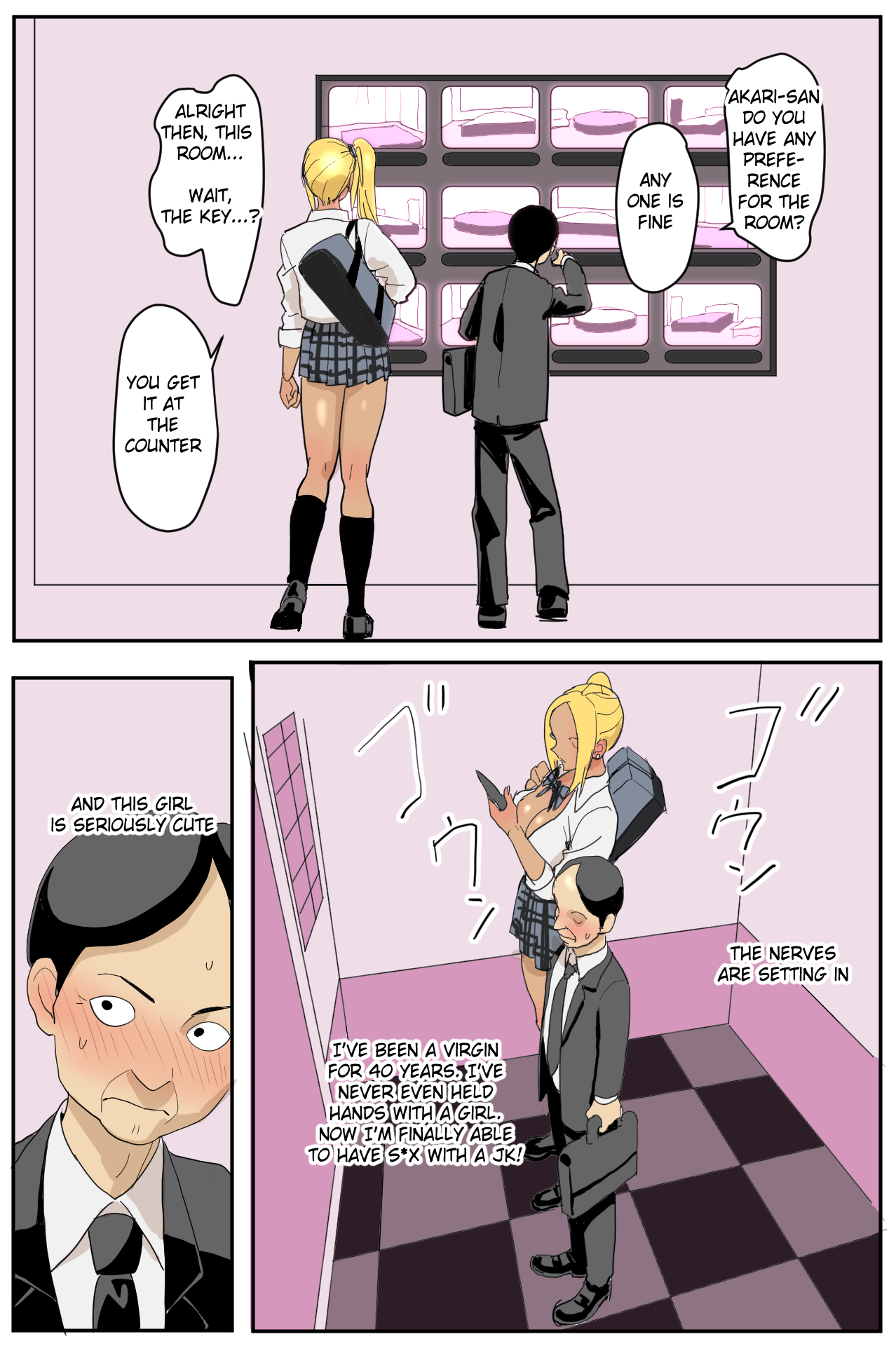 [Velzhe] Hajimete no Enkou [english] {Pochi Pink} image number 3