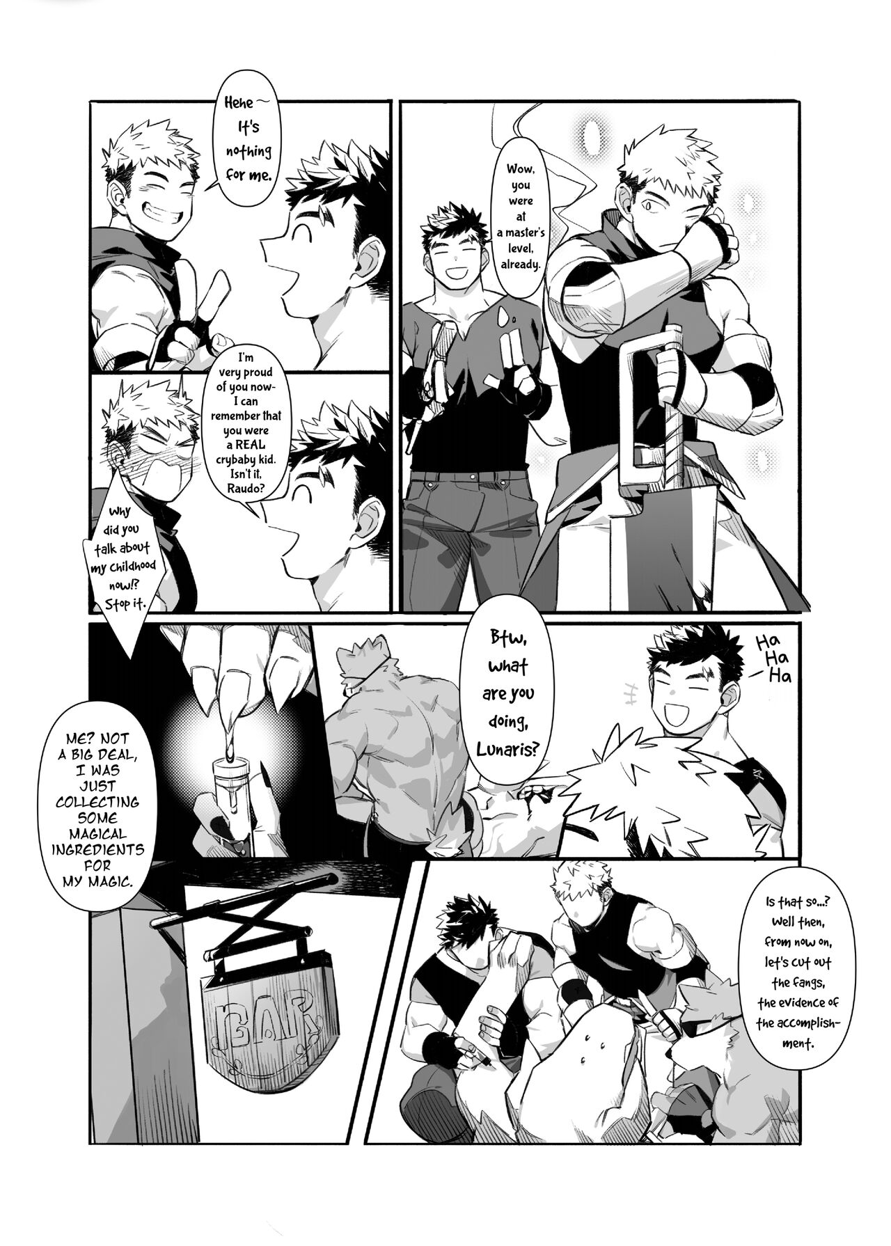 [Mitsuwa Building (G◎NDOM)] Bros. in Heat (Otoko Matsuri Vol. 15) [English] [Uncensored] 이미지 번호 9