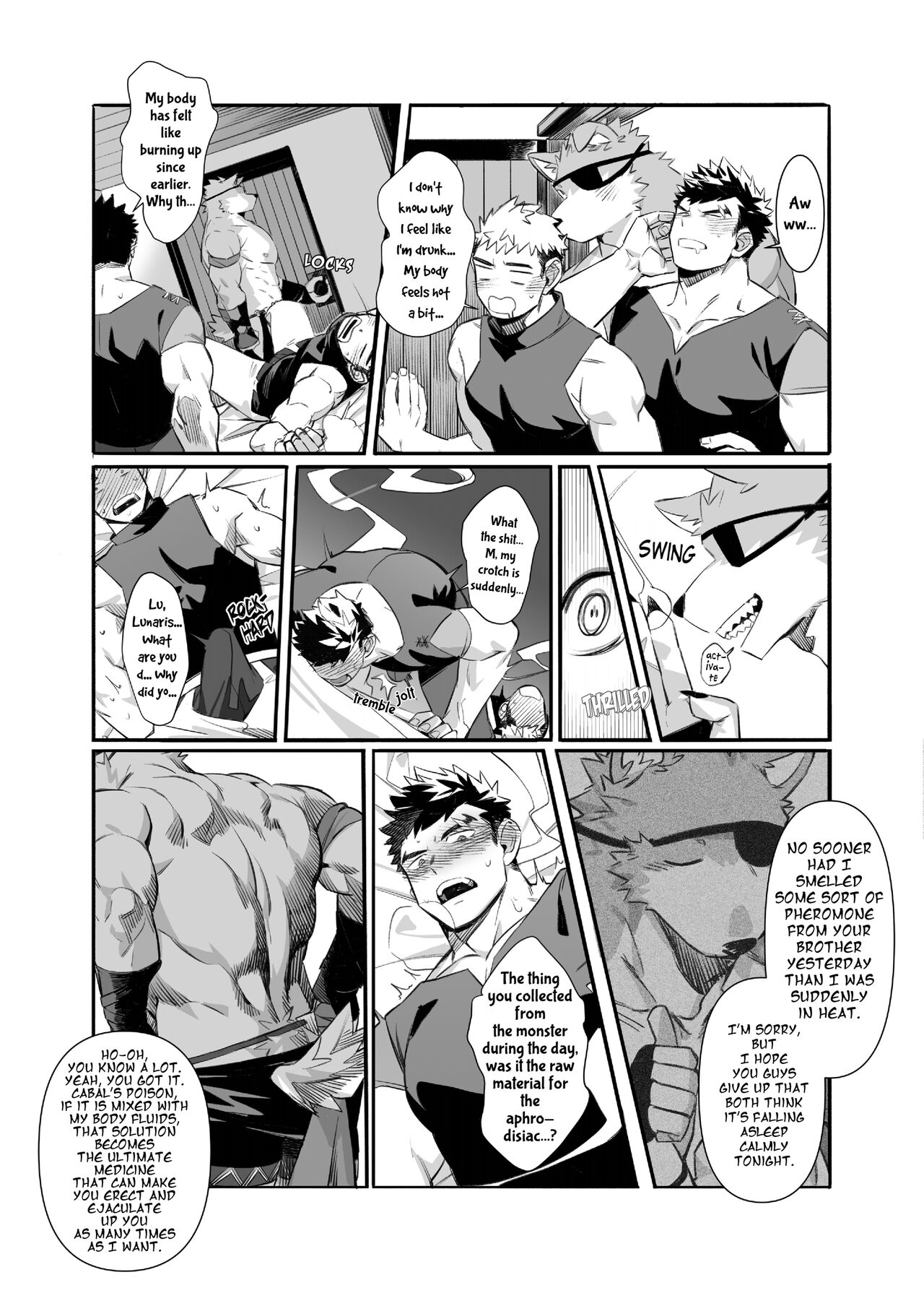 [Mitsuwa Building (G◎NDOM)] Bros. in Heat (Otoko Matsuri Vol. 15) [English] [Uncensored] 이미지 번호 11