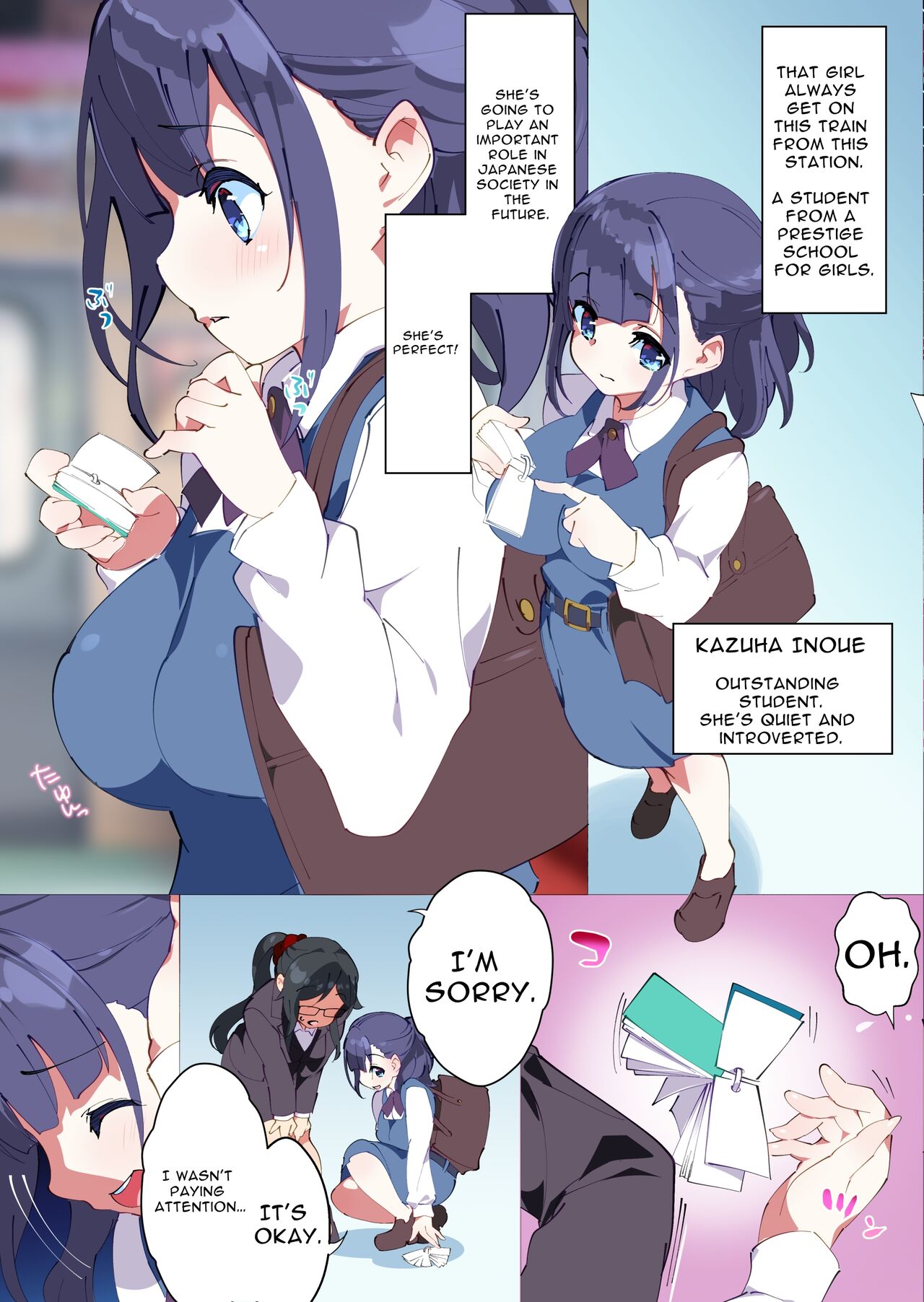 [A-WALKs (Fujishima Sei1go)] Otokogirai o Kojiraseta Onna ni Chinko Hayashite Mita Kekka | I Grew Some Dicks on those Man-hating Girls [English] [Solid Rose] Bildnummer 34