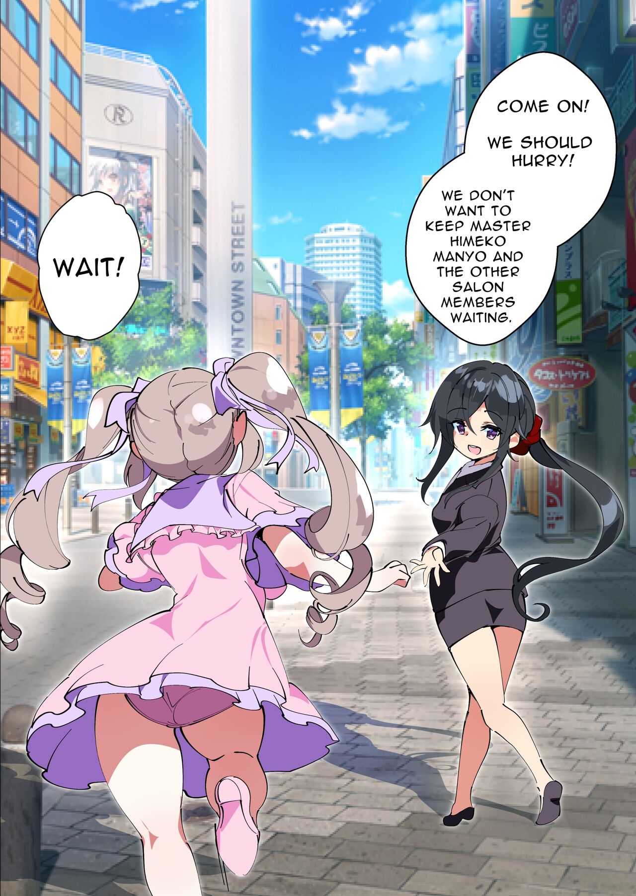 [A-WALKs (Fujishima Sei1go)] Otokogirai o Kojiraseta Onna ni Chinko Hayashite Mita Kekka | I Grew Some Dicks on those Man-hating Girls [English] [Solid Rose] Bildnummer 41