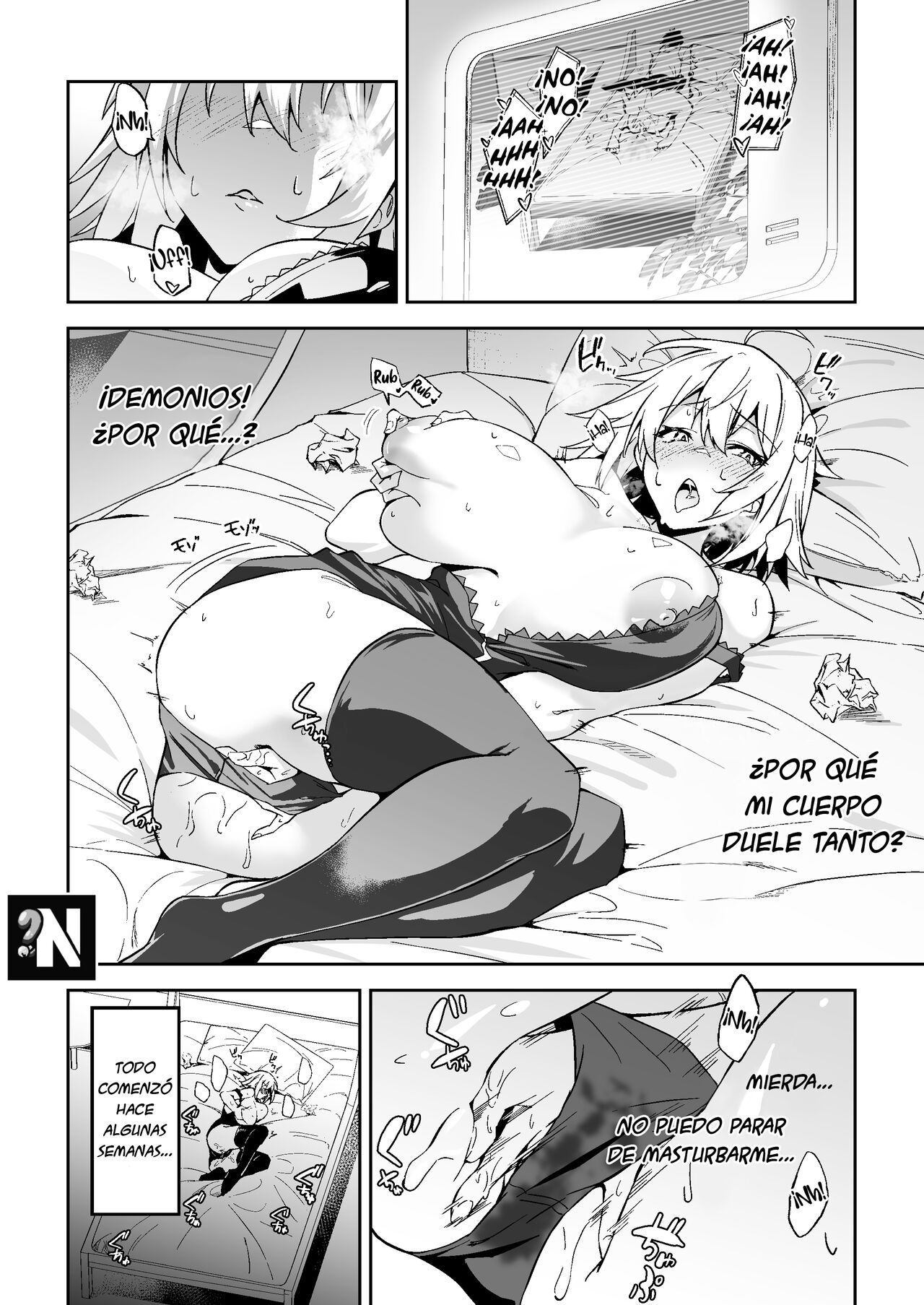 [Syunichi Kansuu (Syunichi)] Jeanne Alter, Kairaku ni Oboreru | Jeanne Alter, Ahogándose en el Placer (Fate/Grand Order) [Spanish] [NekoCreme] [Digital] 图片编号 4