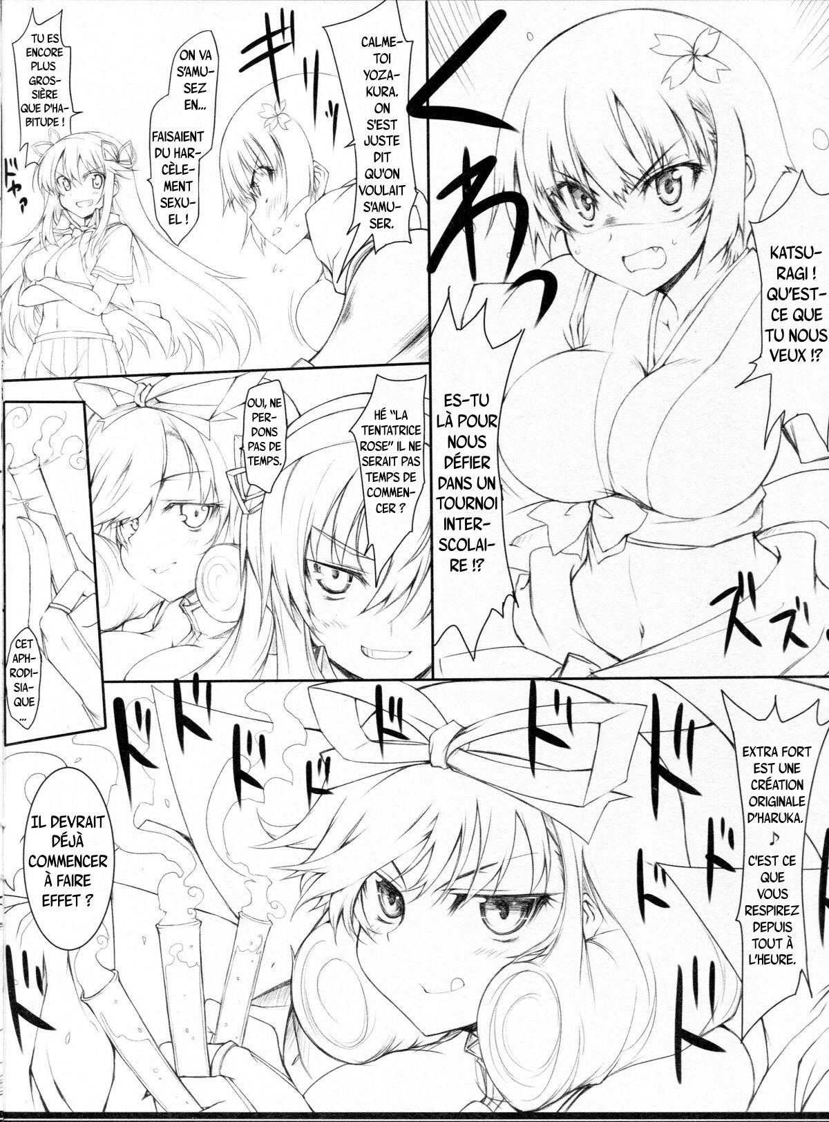 (COMIC1☆7) [Kurumaya (RoGa)] Senkuu Haran (Senran Kagura) [french] 이미지 번호 5