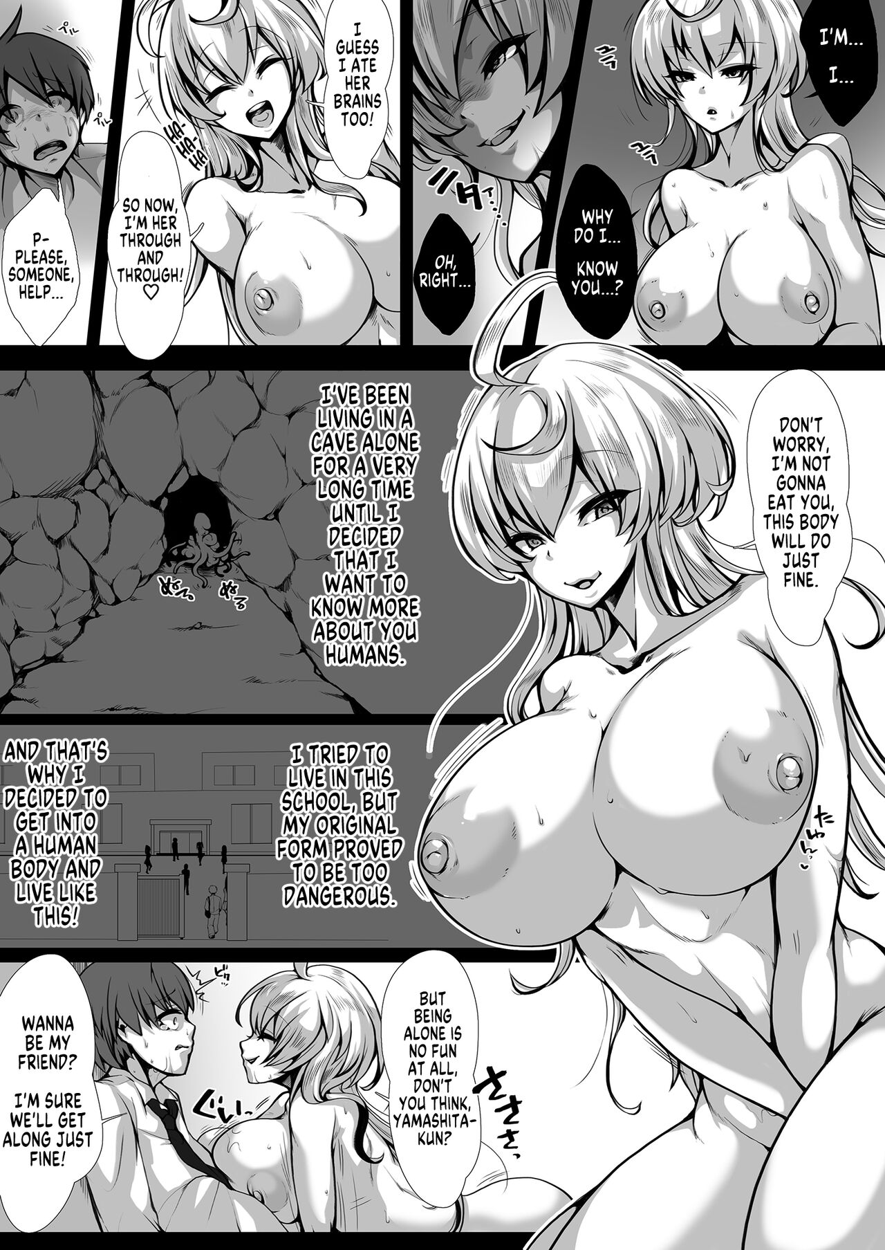 [Marialite] JK Kuricha ni Sareta Otoko | High Schooler Who Got Turned Into a Creature [English] [SachiKing] Bildnummer 7