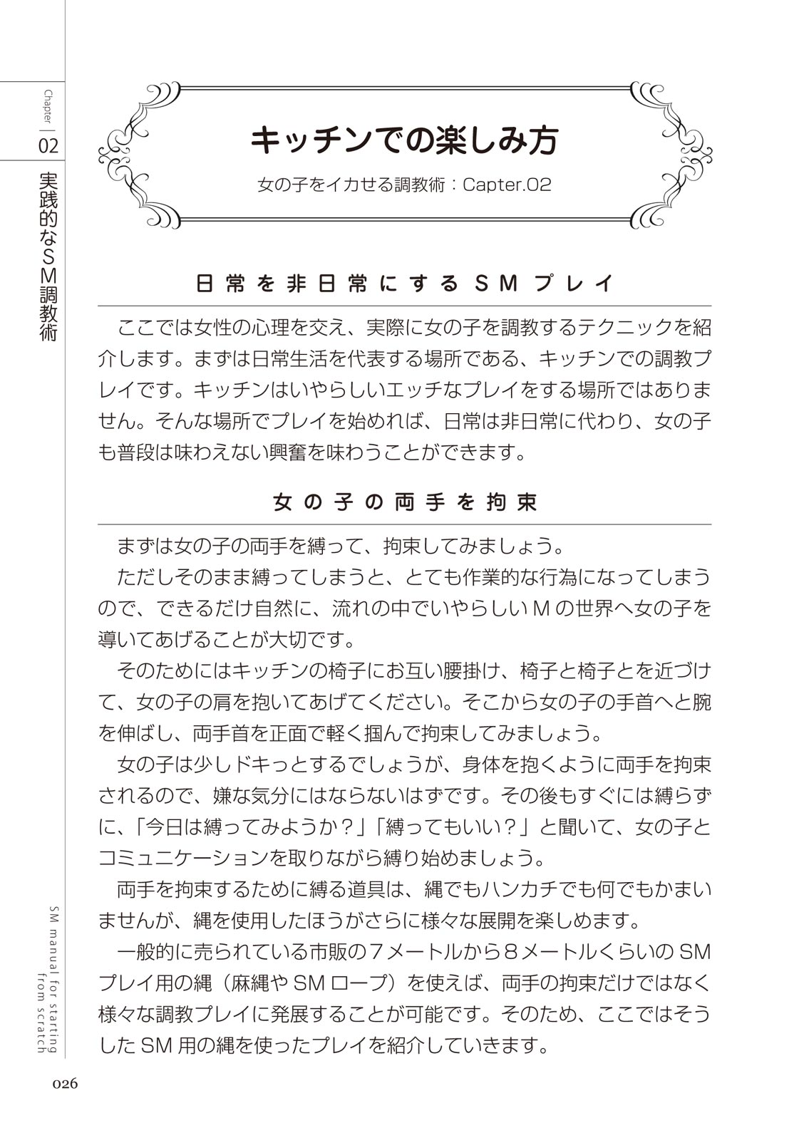 ゼロから始めるSMマニュアル 女の子をイカせる調教術 изображение № 28