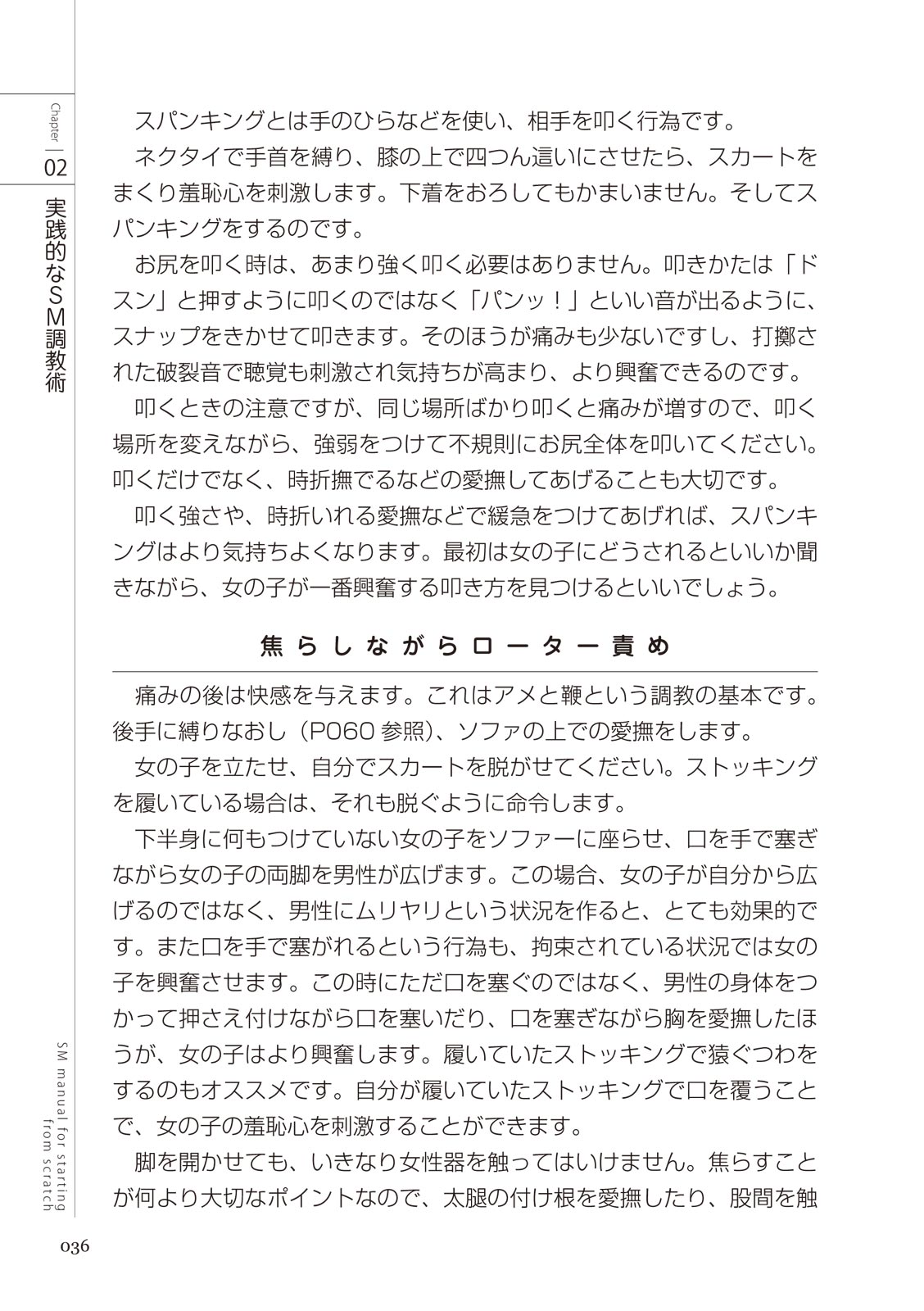 ゼロから始めるSMマニュアル 女の子をイカせる調教術 изображение № 38