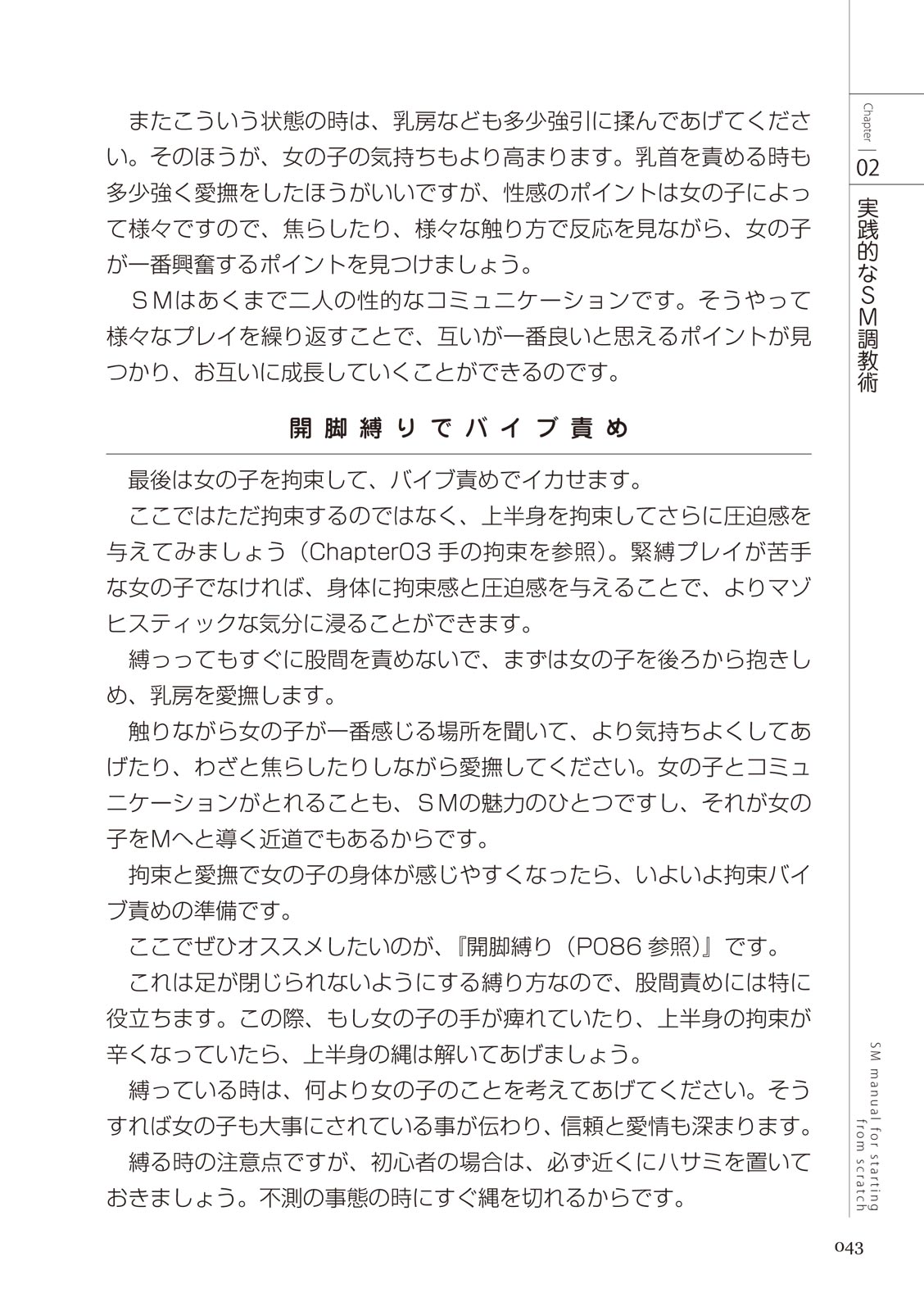 ゼロから始めるSMマニュアル 女の子をイカせる調教術 изображение № 45