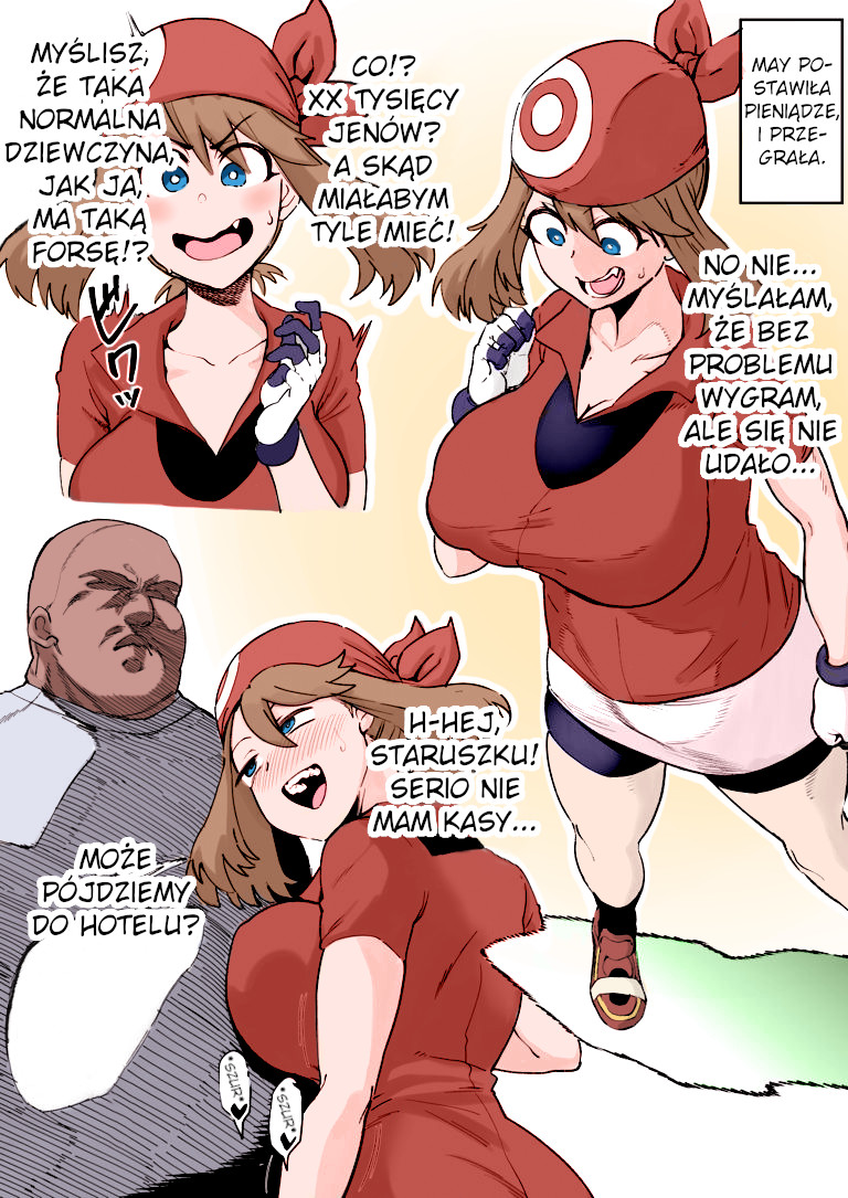 [Dekosuke] Kinketsu Haruka + Haiboku Haruka   Broke May+Defeated May (Pokémon) [Polish] [Colorized] [Decensored] imagen número 7