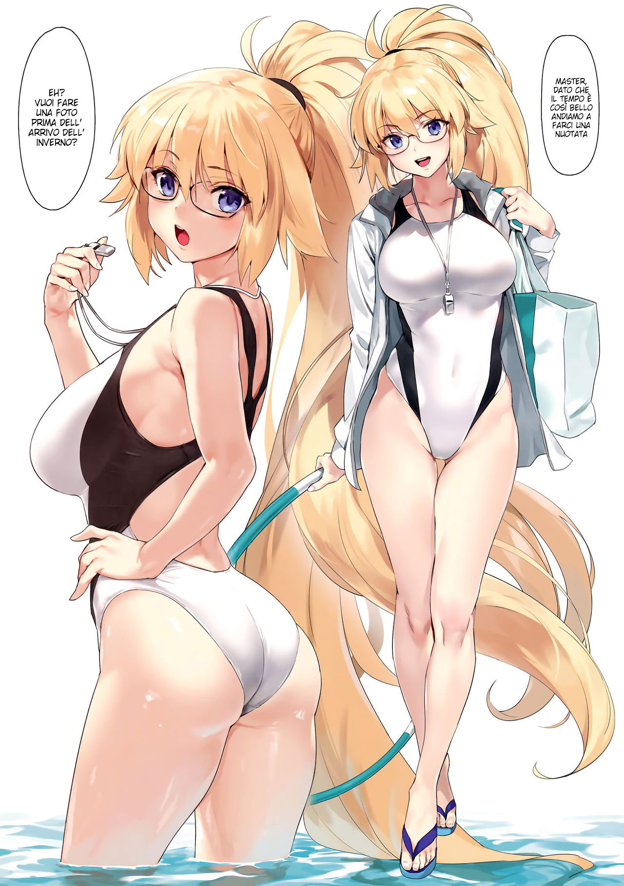 (COMIC1☆14) [OrangeMaru (YD)] Summer Lesson (Fate/Grand Order) [Italian] [﻿SevenTranslations] [Decensored] 이미지 번호 3