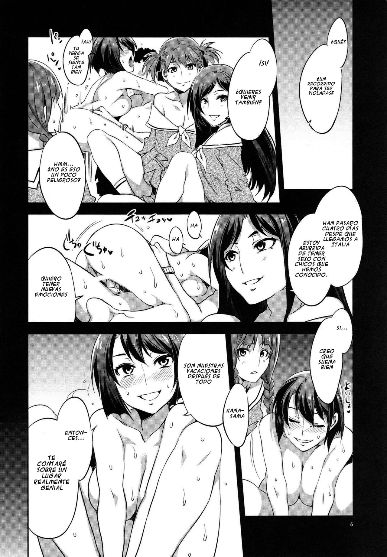 (C81) [Alice no Takarabako (Mizuryu Kei)] Maria-sama ga Miteru Baishun 5 - Fare L'amore! [Spanish] [Rin_Breaker] 5eme image