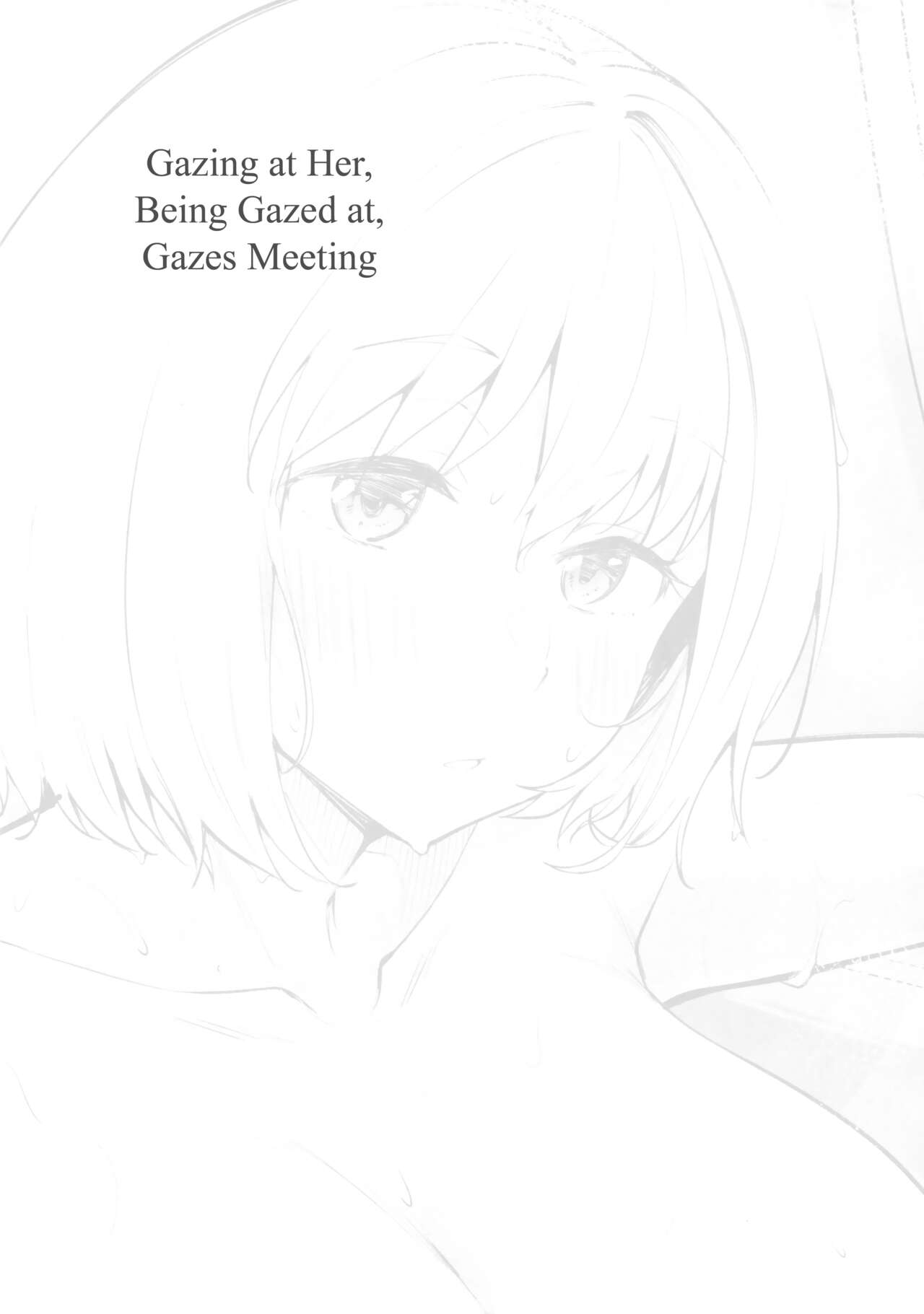 (Kissa Lyco Reco Eigyouchuu! 4-haime!) [Kitaku Jikan (Kitaku)] Futari Mesen | Their Gazes (Lycoris Recoil) [English] Bildnummer 3