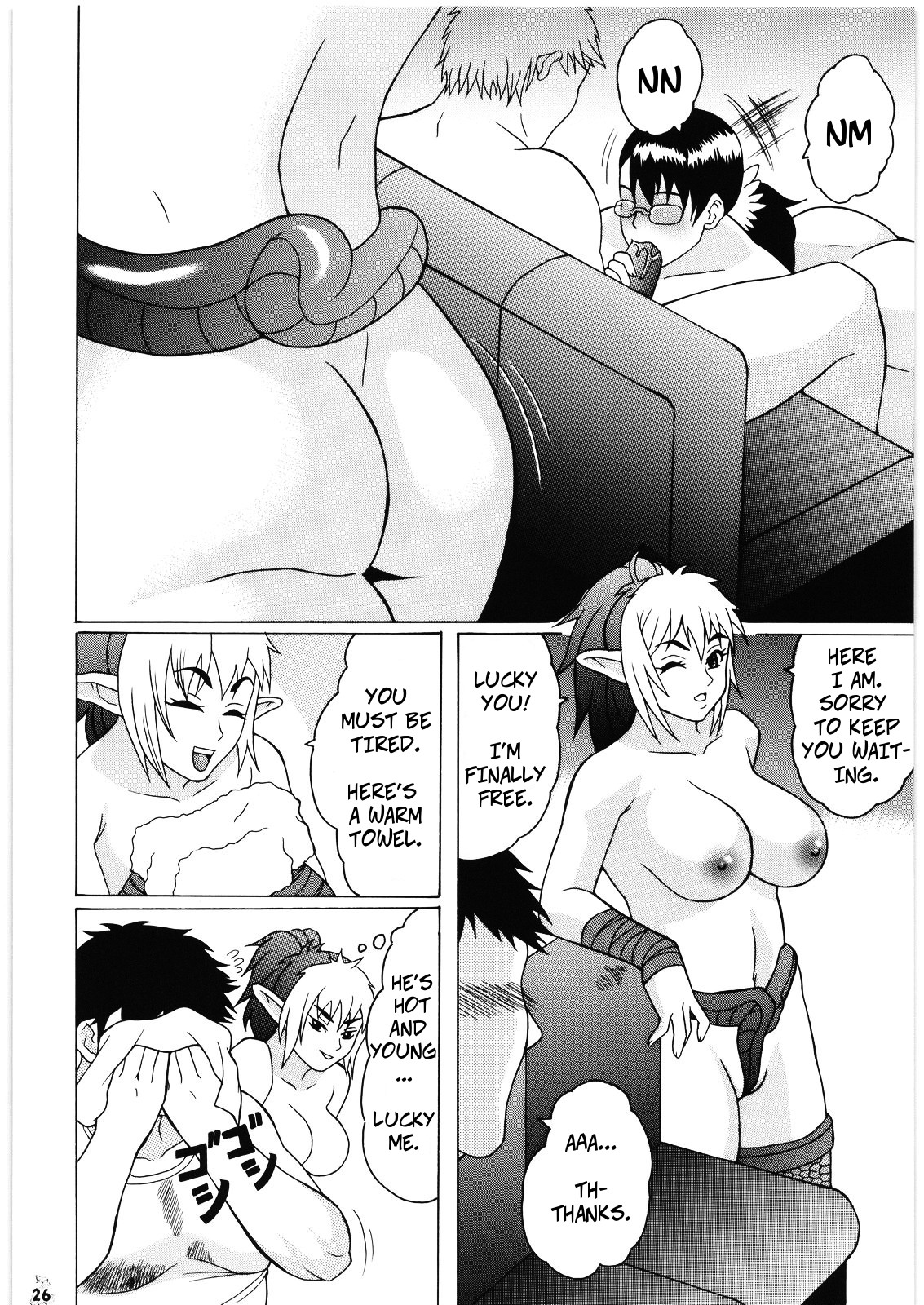 (C72) [Tsurikichi Doumei (Hiraizumi Kou)] Moshimo Echidna to Okarerunaraba | When You're Partners with Echidna... (Queen's Blade) [English] [CopyOf] Bildnummer 25