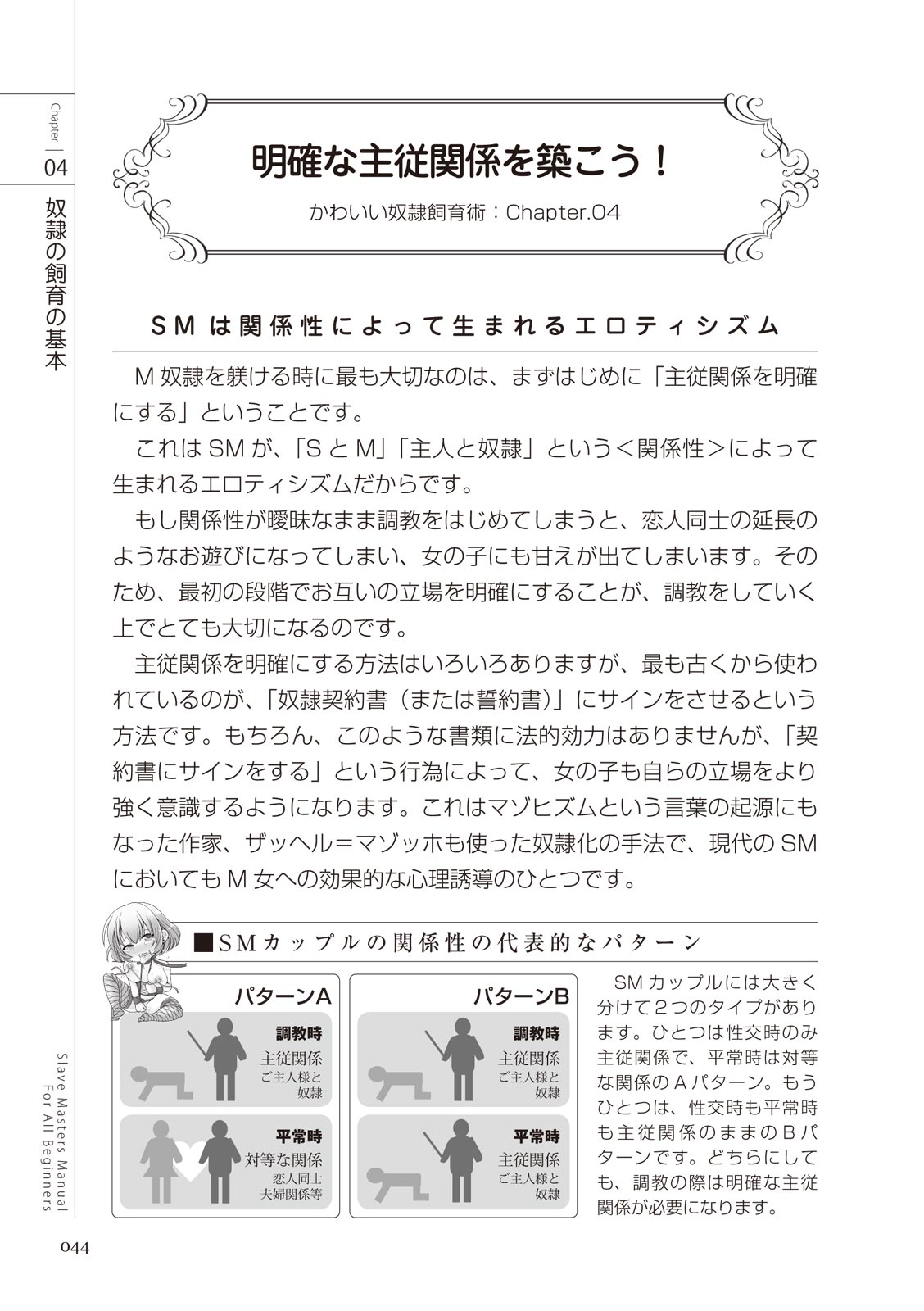 ゼロから始めるSMマニュアル かわいい奴隷飼育術 изображение № 44
