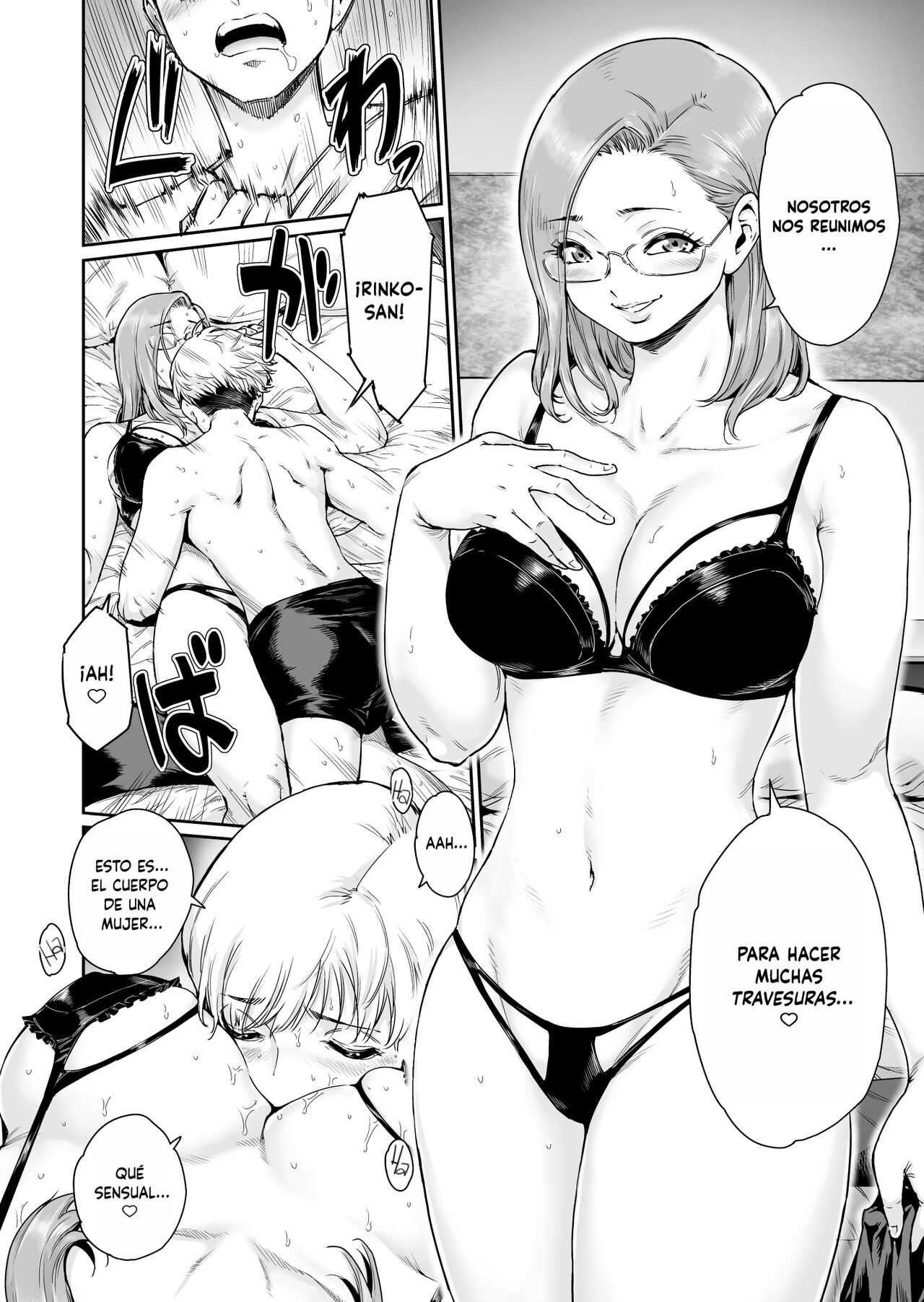 [Nyotaian (Aian)]Osuki ni Douzo ~Dosukebe Hitozuma Kakusei shimashita~ | Adelante, haz lo que quieras conmigo ~El despertar de una pervertida esposa~ [Spanish] [BlackMirrorTeam] 图片编号 9