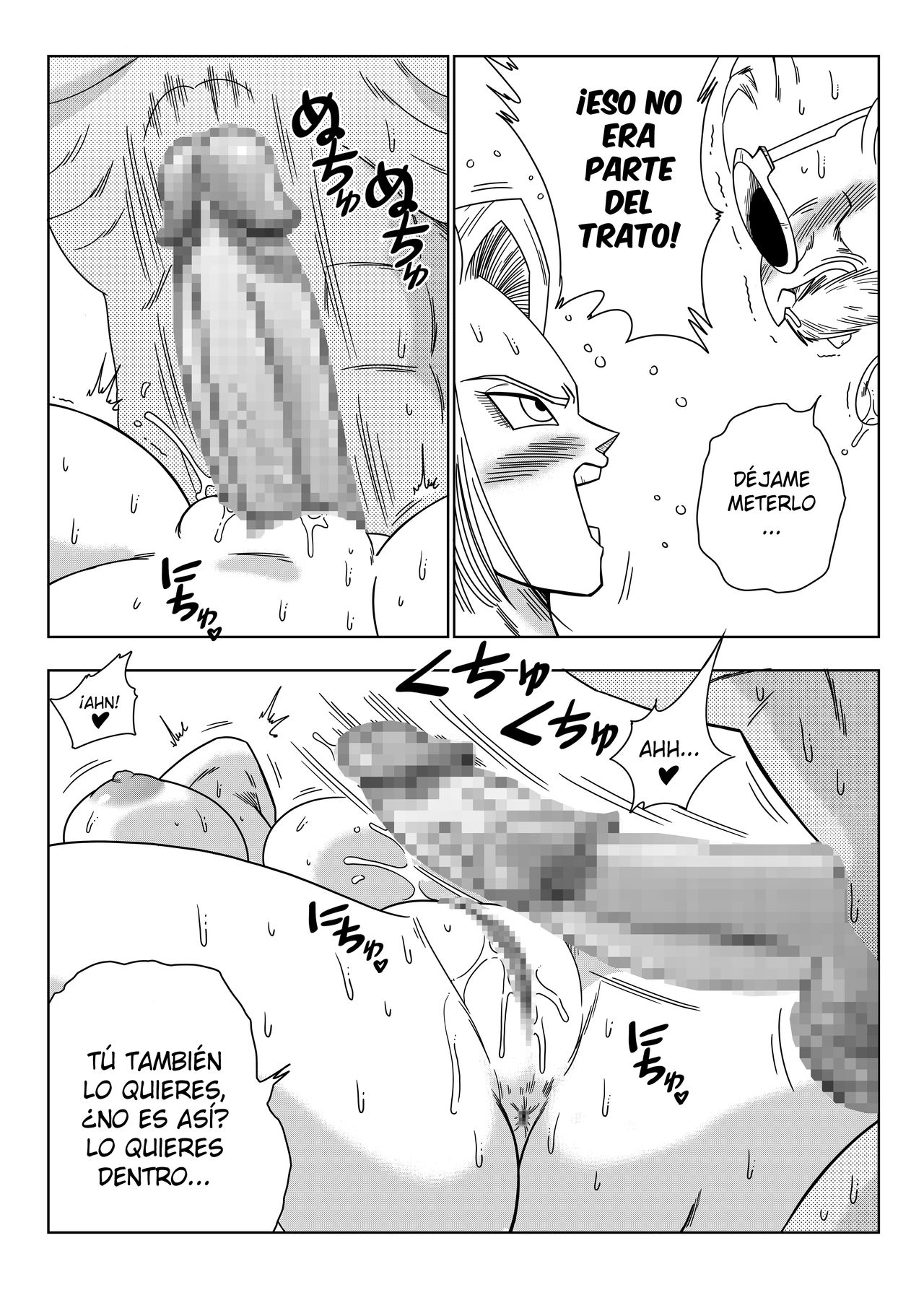 [Yamamoto] Número 18 VS El Maestro Roshi (Dragon Ball Z) [Spanish] [SRSM] 图片编号 13