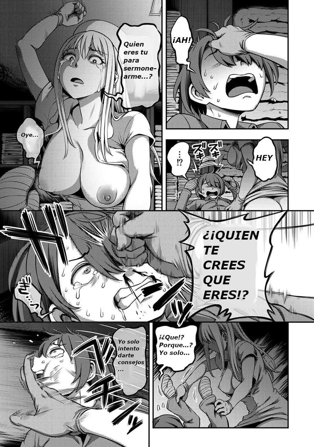 [Kameyama Shiruko] Sakusei Byoutou ~Seikaku Saiaku no Nurse shika Inai Byouin de Shasei Kanri Seikatsu~ Dai San Shou Kouhen  (COMIC Ananga Ranga Vol. 82)  [Spanish] 30eme image