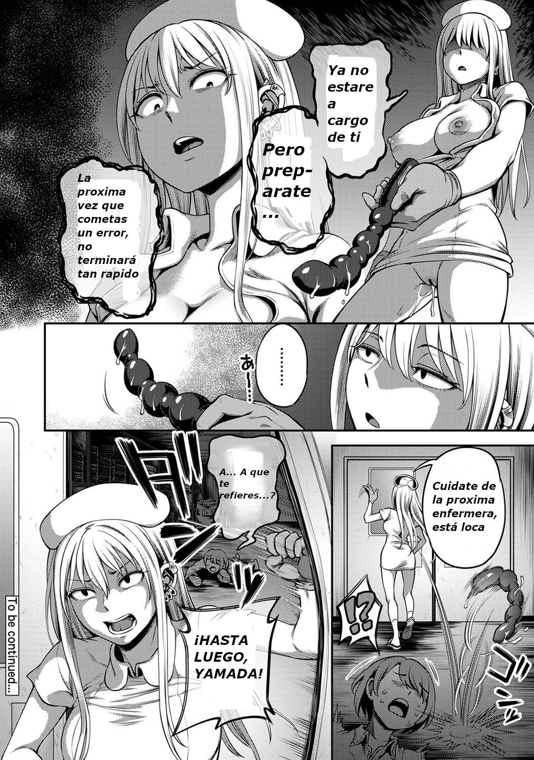 [Kameyama Shiruko] Sakusei Byoutou ~Seikaku Saiaku no Nurse shika Inai Byouin de Shasei Kanri Seikatsu~ Dai San Shou Kouhen  (COMIC Ananga Ranga Vol. 82)  [Spanish] 37eme image