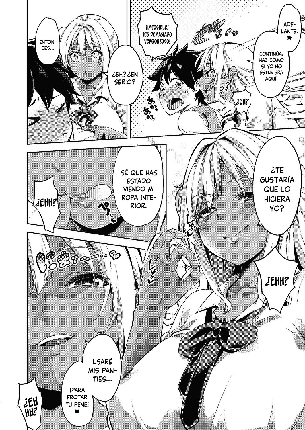 [Musenmai] Doutei Ochinchin ni Katenakatta Kuro Gal | La Gal que no pudo vencer a un pene virgen (COMIC AUN 2019-06) [Spanish] [SketNatsu + Shirosaki] [Digital] imagen número 6