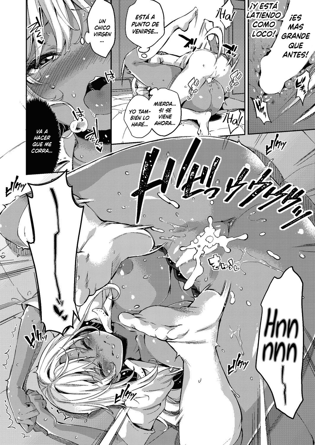 [Musenmai] Doutei Ochinchin ni Katenakatta Kuro Gal | La Gal que no pudo vencer a un pene virgen (COMIC AUN 2019-06) [Spanish] [SketNatsu + Shirosaki] [Digital] imagen número 20