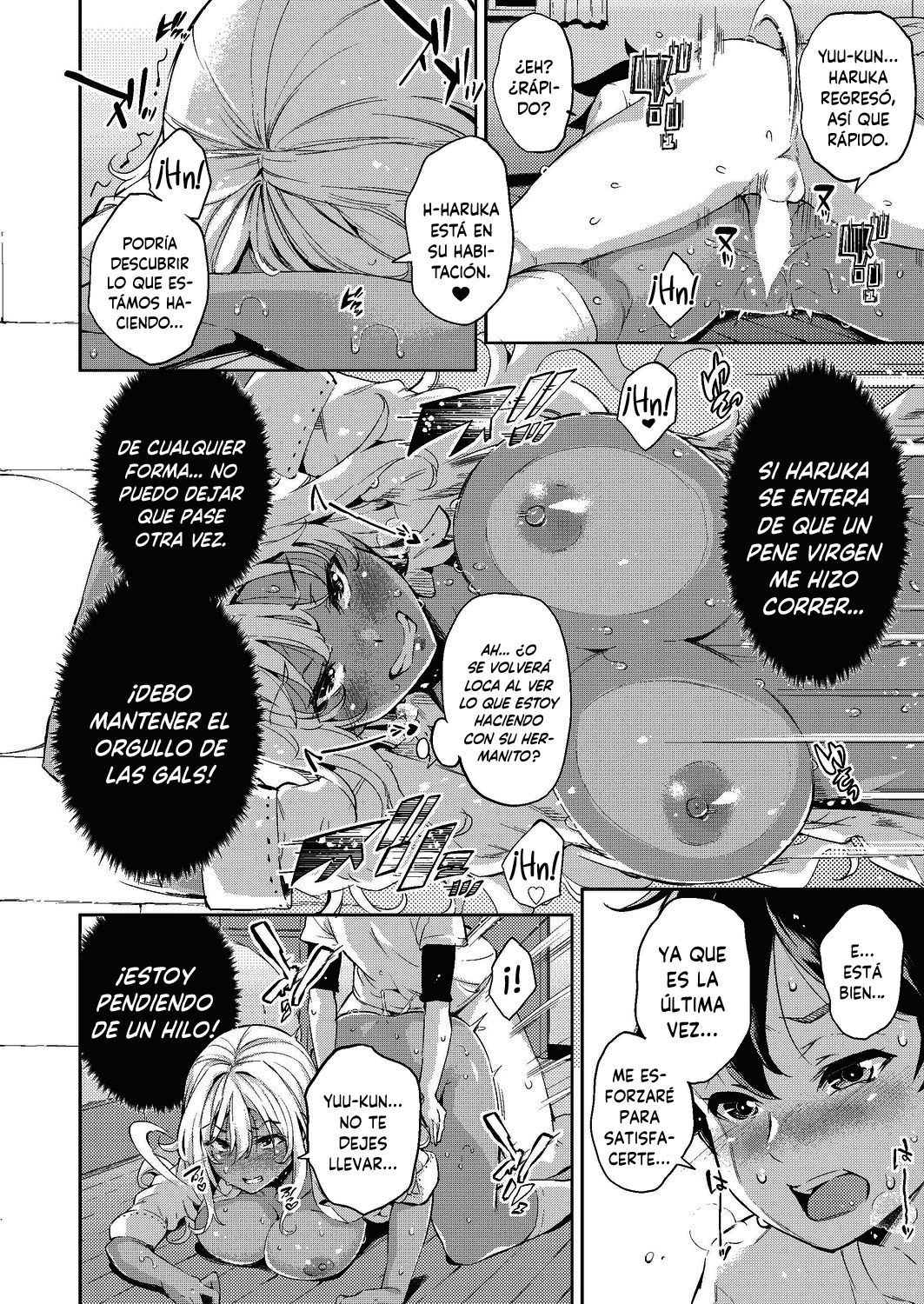 [Musenmai] Doutei Ochinchin ni Katenakatta Kuro Gal | La Gal que no pudo vencer a un pene virgen (COMIC AUN 2019-06) [Spanish] [SketNatsu + Shirosaki] [Digital] imagen número 24